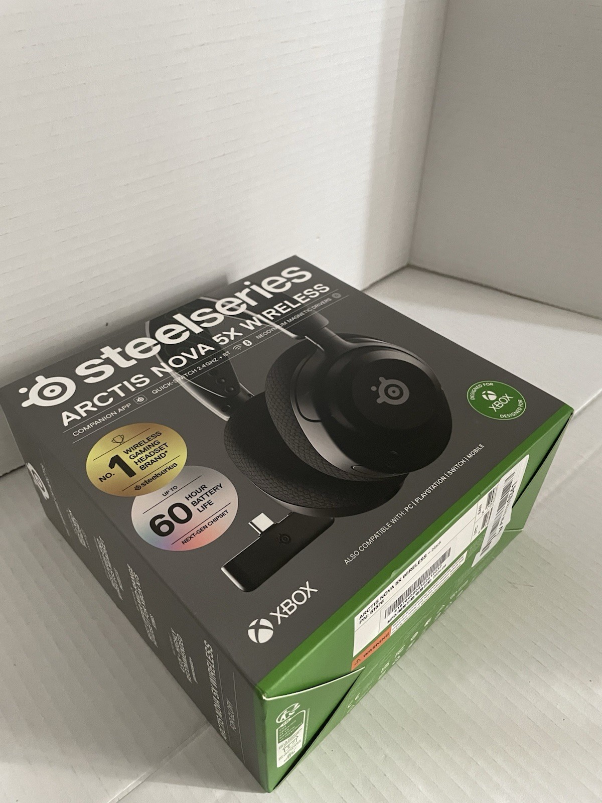Parts Only-SteelSeries – Arctis Nova 5X Wireless Series X|S, PC (NO DONGLES)