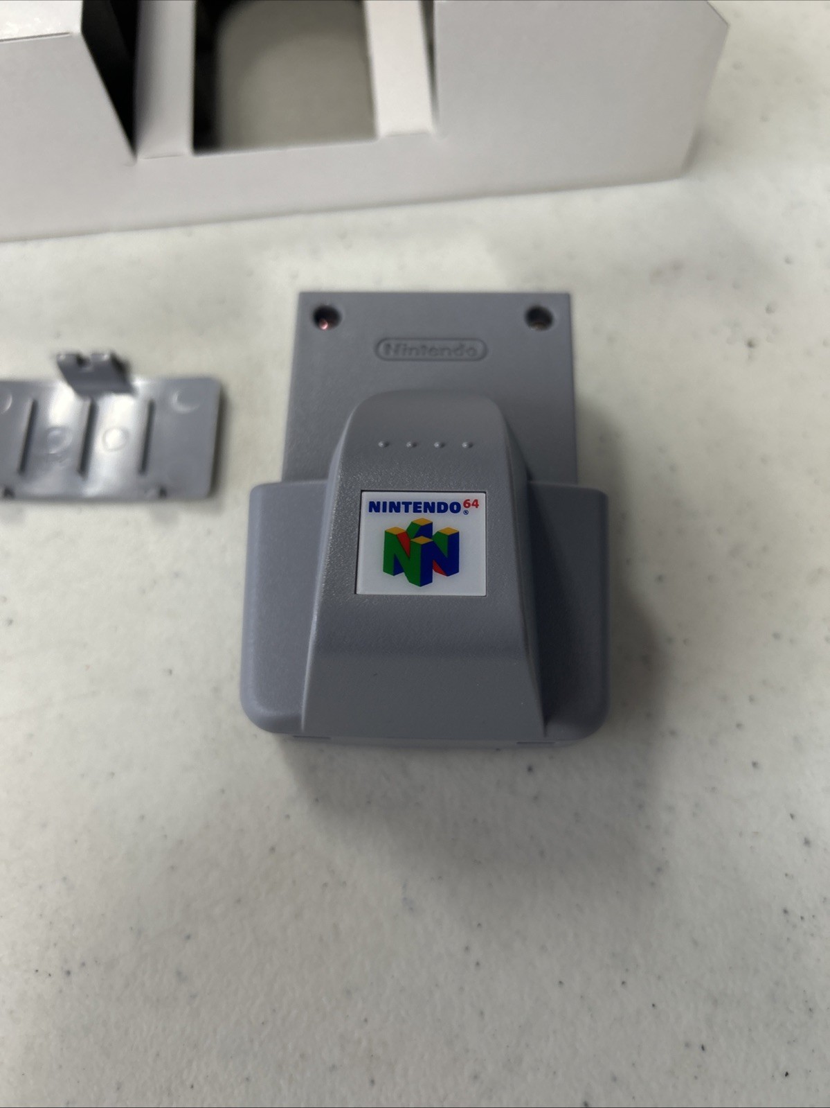 Official Nintendo 64 N64 Rumble Pak Pack Gray NUS-013 Tested Working OEM