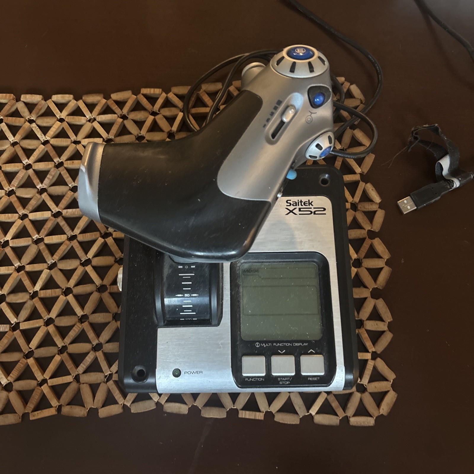 Saitek X52 Flight Control System Throttle Unit Only – Tested & Working