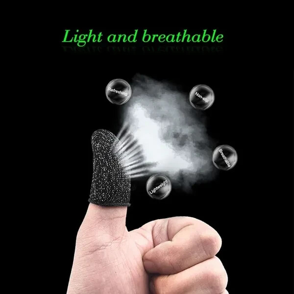 Gaming Finger Sleeve Mobile Controllers Touch Screen Glove Thumb Covers