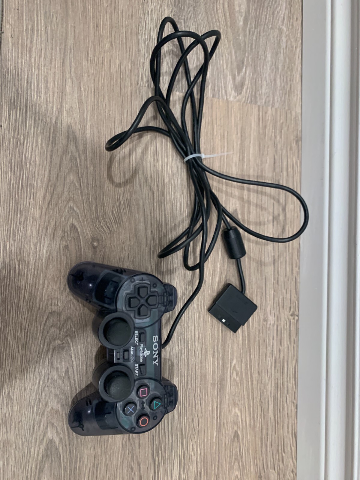 Sony PlayStation 2 PS2 Controller DualShock 2 Clear Smoke Gray SCPH-10010