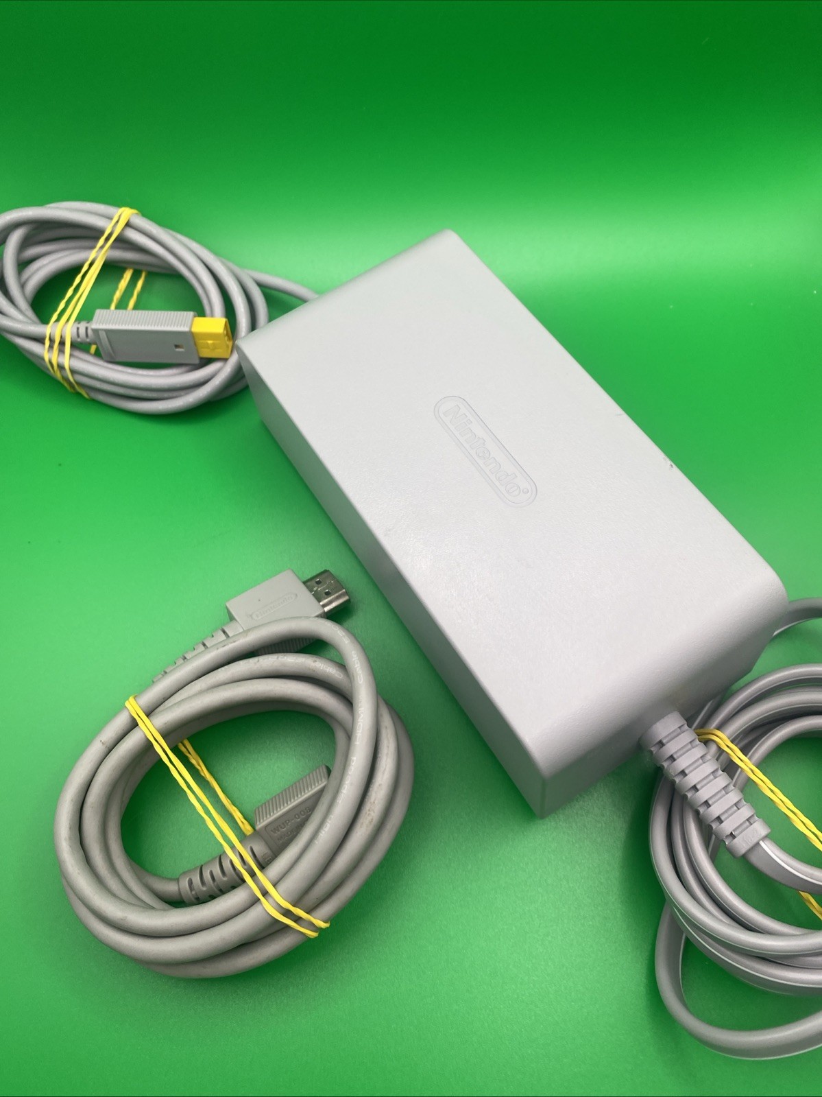 Nintendo Wii U AC Adapter WUP-002 + HDMI Cable WUP-008 OEM Tested FREE SHIPPING