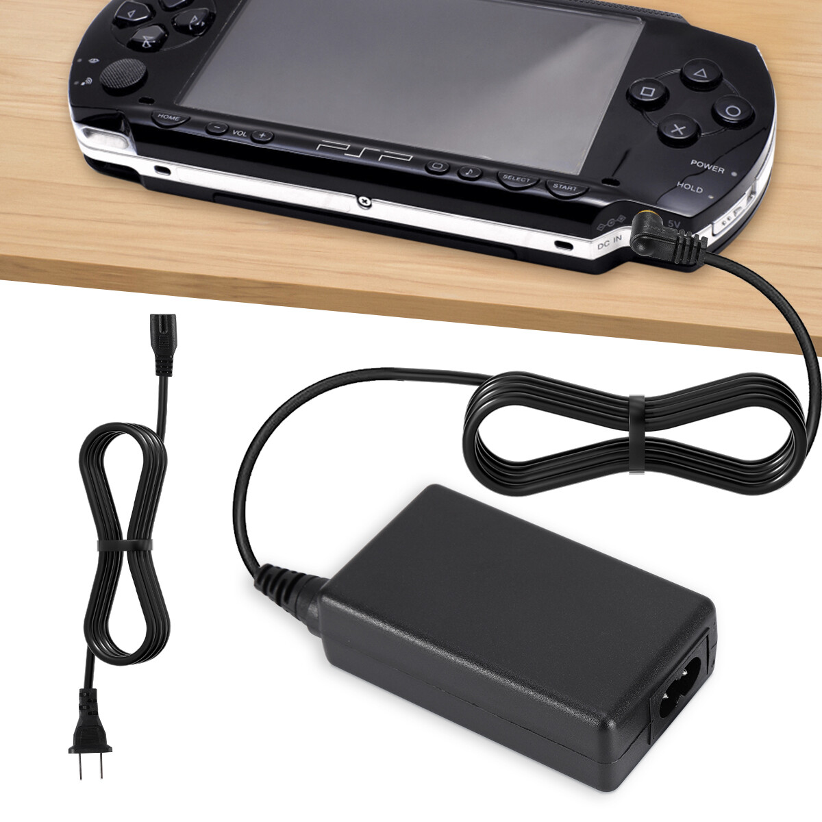 AC Adapter Home Wall Charger Power Supply For SONY PSP 1000 2000 3000 Slim Lite