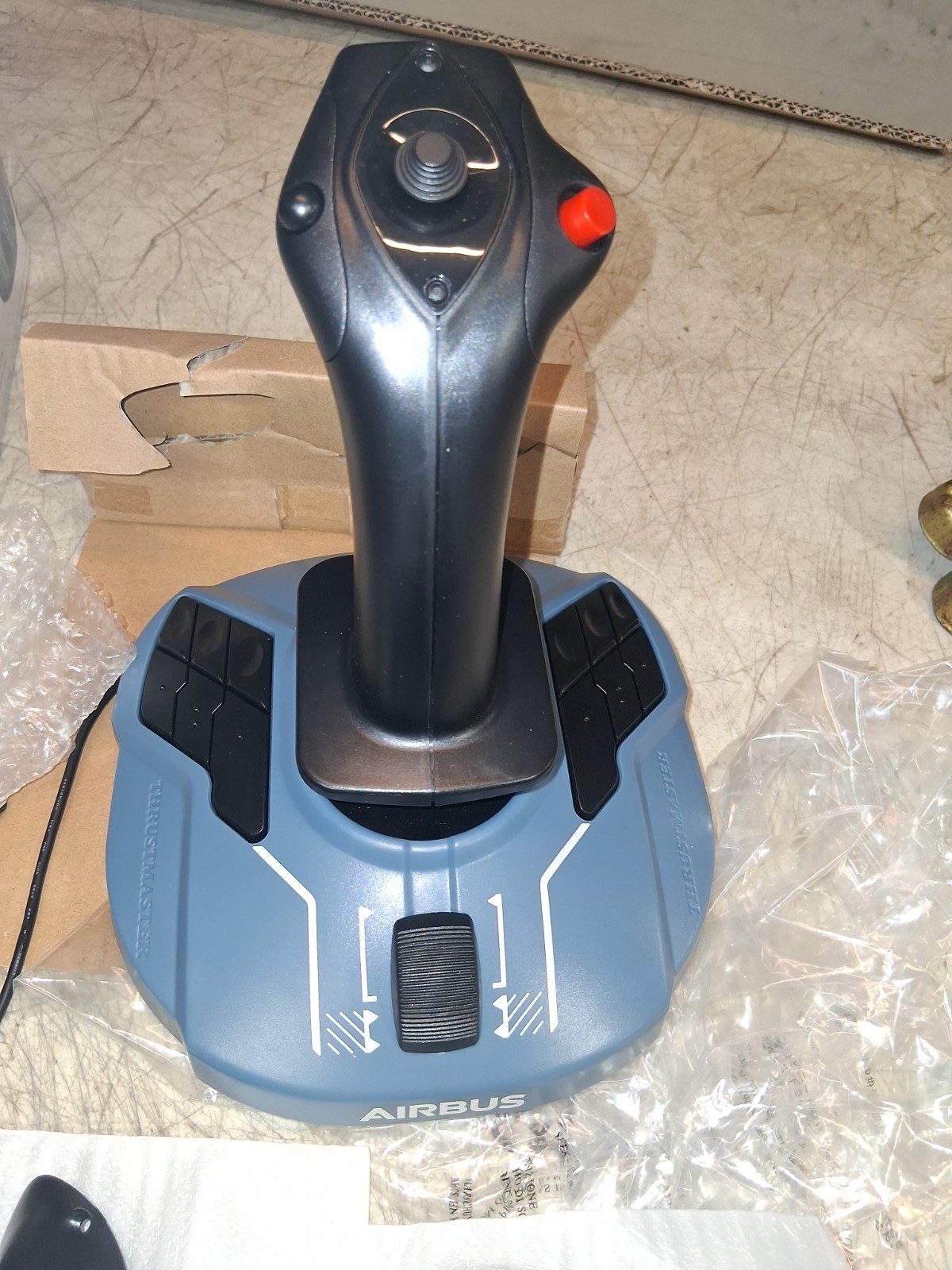 Thrustmaster TCA Sidestick Airbus Edition Flight Stick For PC – Open Box
