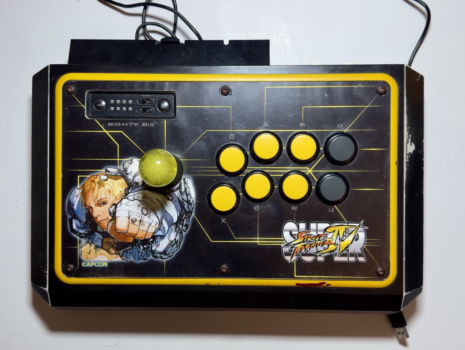 Super Street Fighter IV PS3 Arcade Fightstick Tournament Edition Capcom Tested
