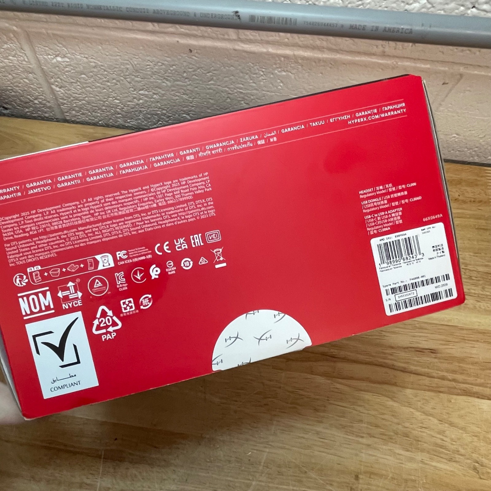 HyperX B96MXAA Cloud III Wired Gaming Headset