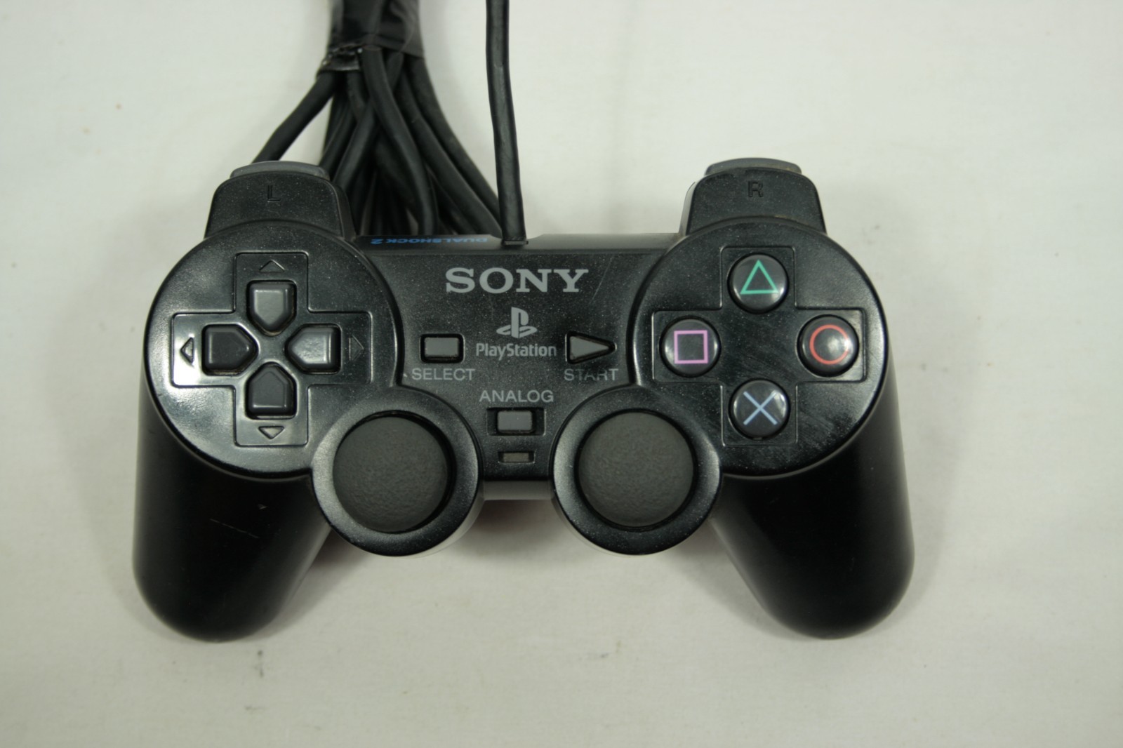 Sony PlayStation PS2 Controller OEM DualShock 2 Wired Analogue AS IS FOR PARTS