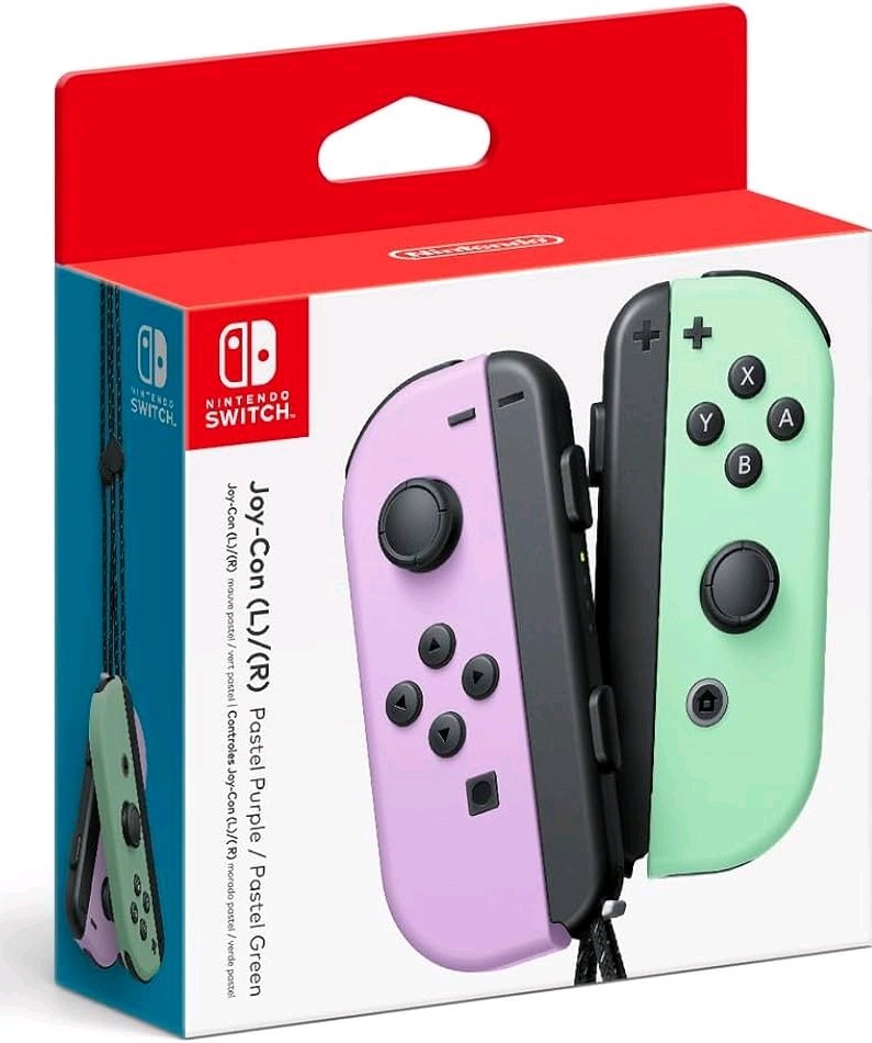 Nintendo Switch Joy-Con (L)/(R) – Pastel Purple/Pastel Green