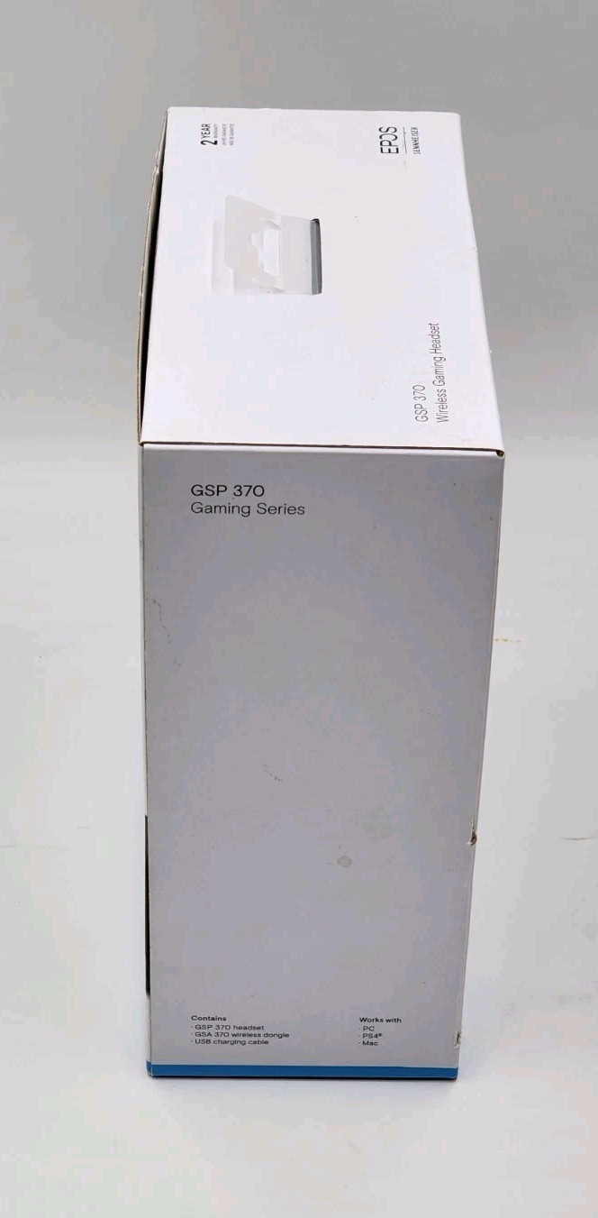 Sennheiser EPOS GSP 370 Wireless Gaming Headset Complete W/Box – Free Shipping