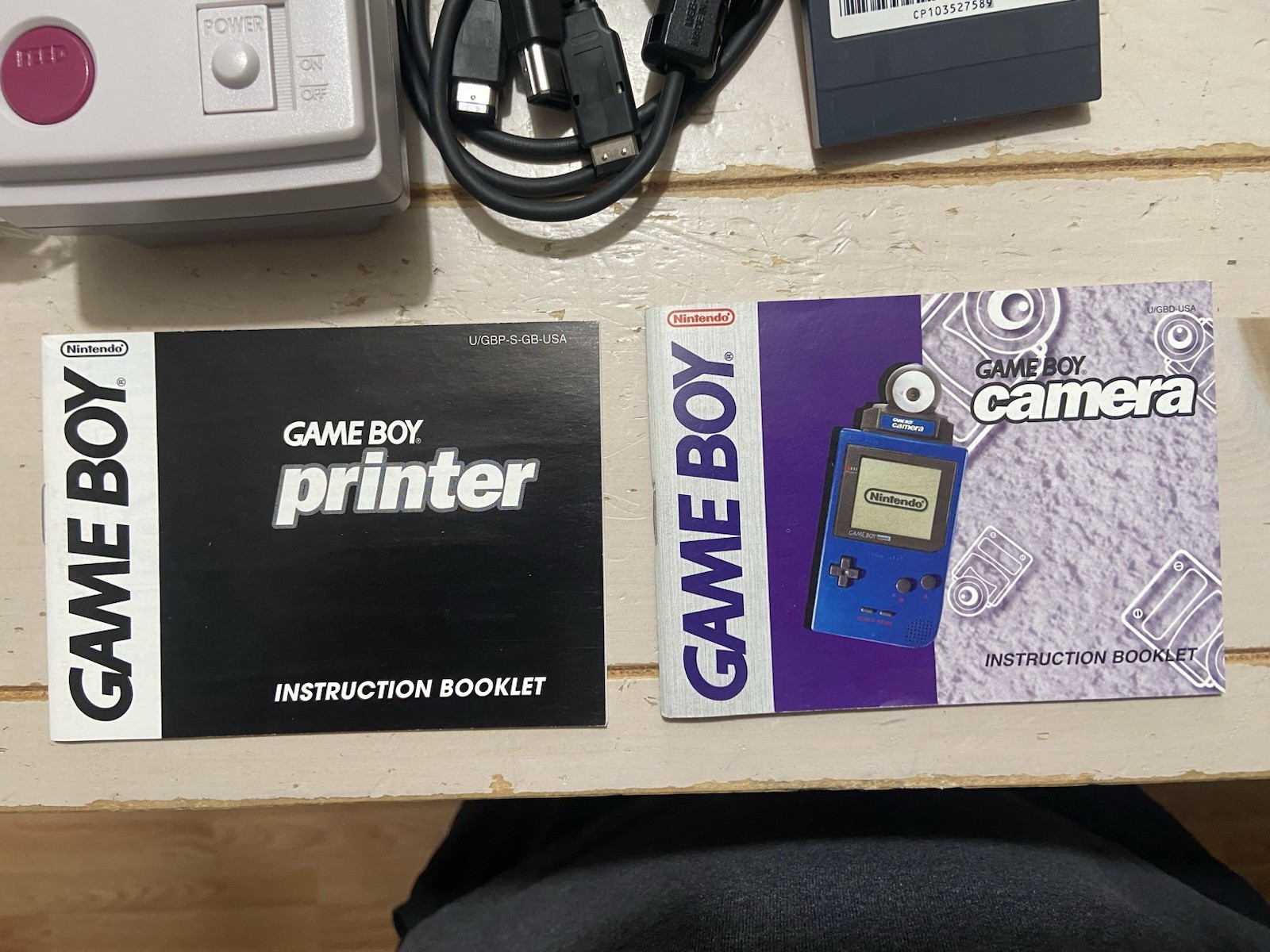 Nintendo Gameboy Printer and Camera w/ Manuals & Extra Paper. Tested-Works!