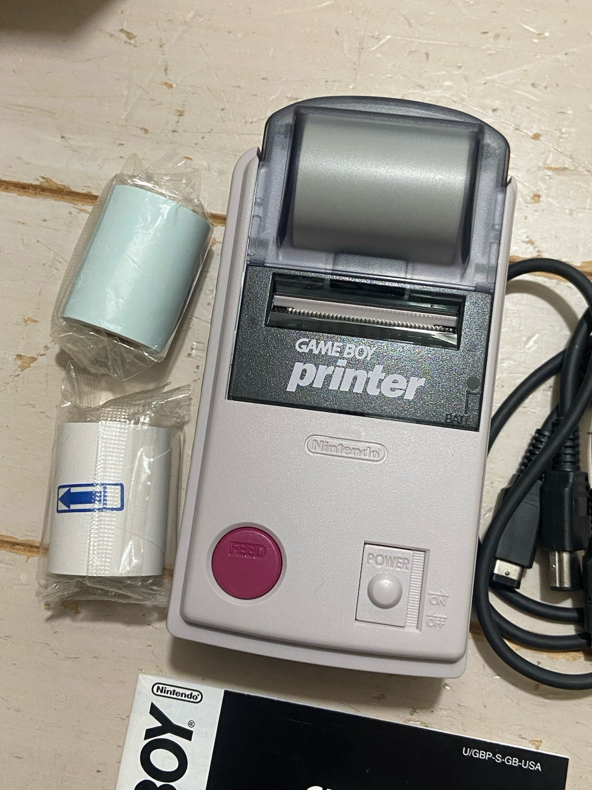 Nintendo Gameboy Printer and Camera w/ Manuals & Extra Paper. Tested-Works!
