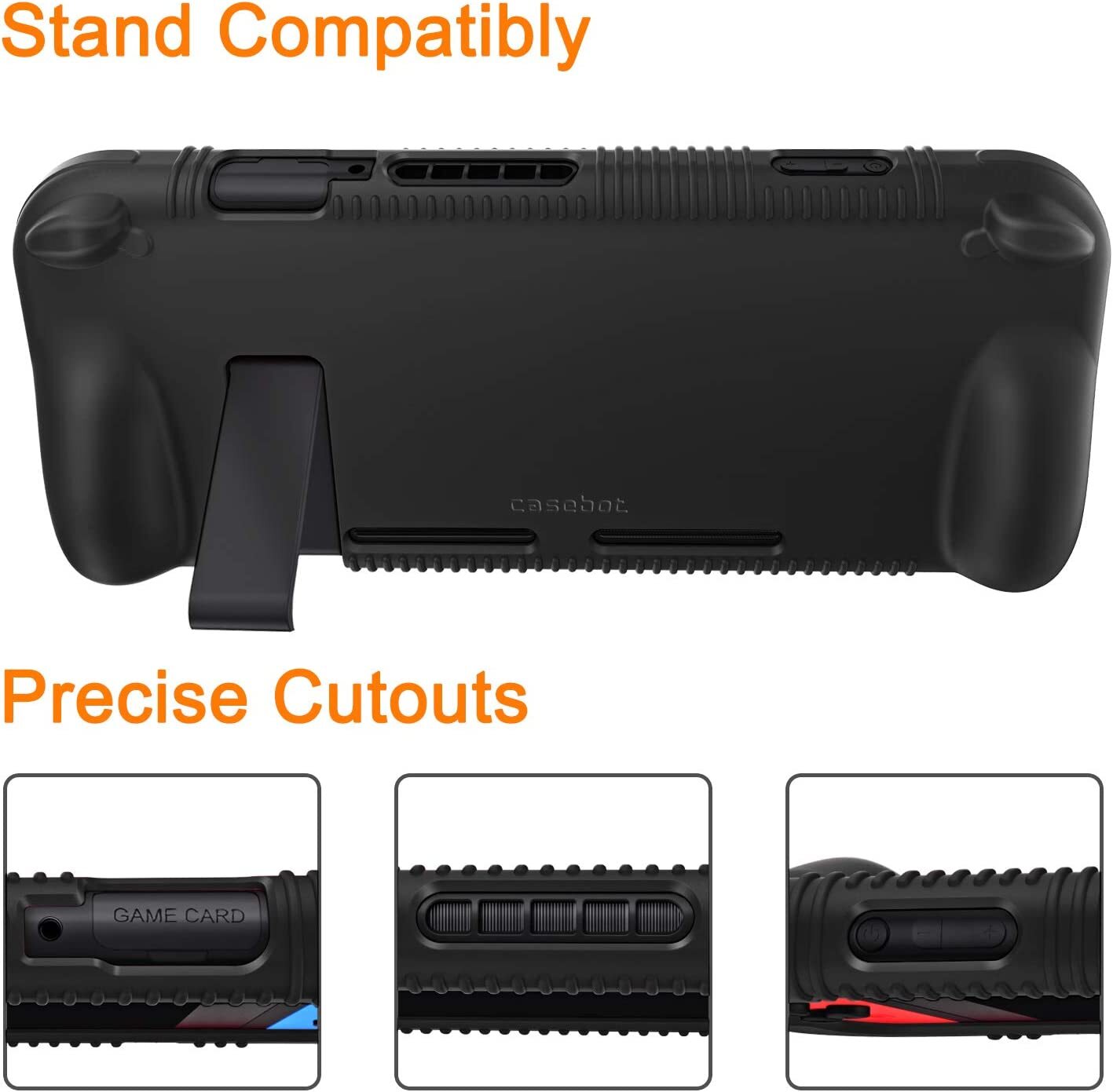 Silicone Case for Nintendo Switch 2017 Shock Proof Anti-Slip Protective Cover