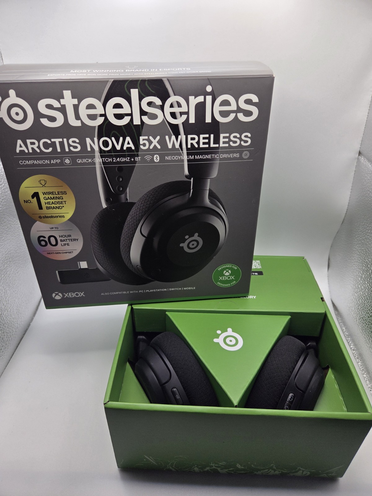 SteelSeries Arctis Nova 5X Wireless Headset Xbox Series X/S, Xbox One – Tested
