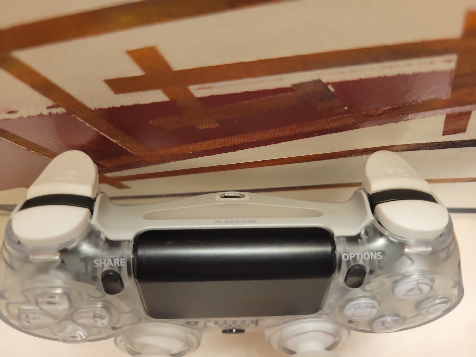 Mouse Click Sony DualShock 4 Controller PlayStation 4 PS4 – Custom Crystal