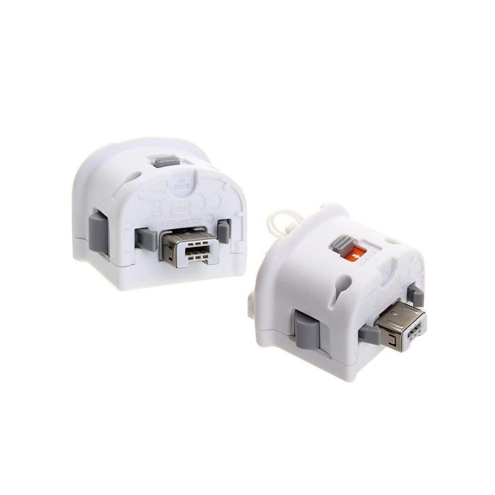 Wii Motion Plus Adapter for Original Wii Remote Controller(Pack of 2) (White)