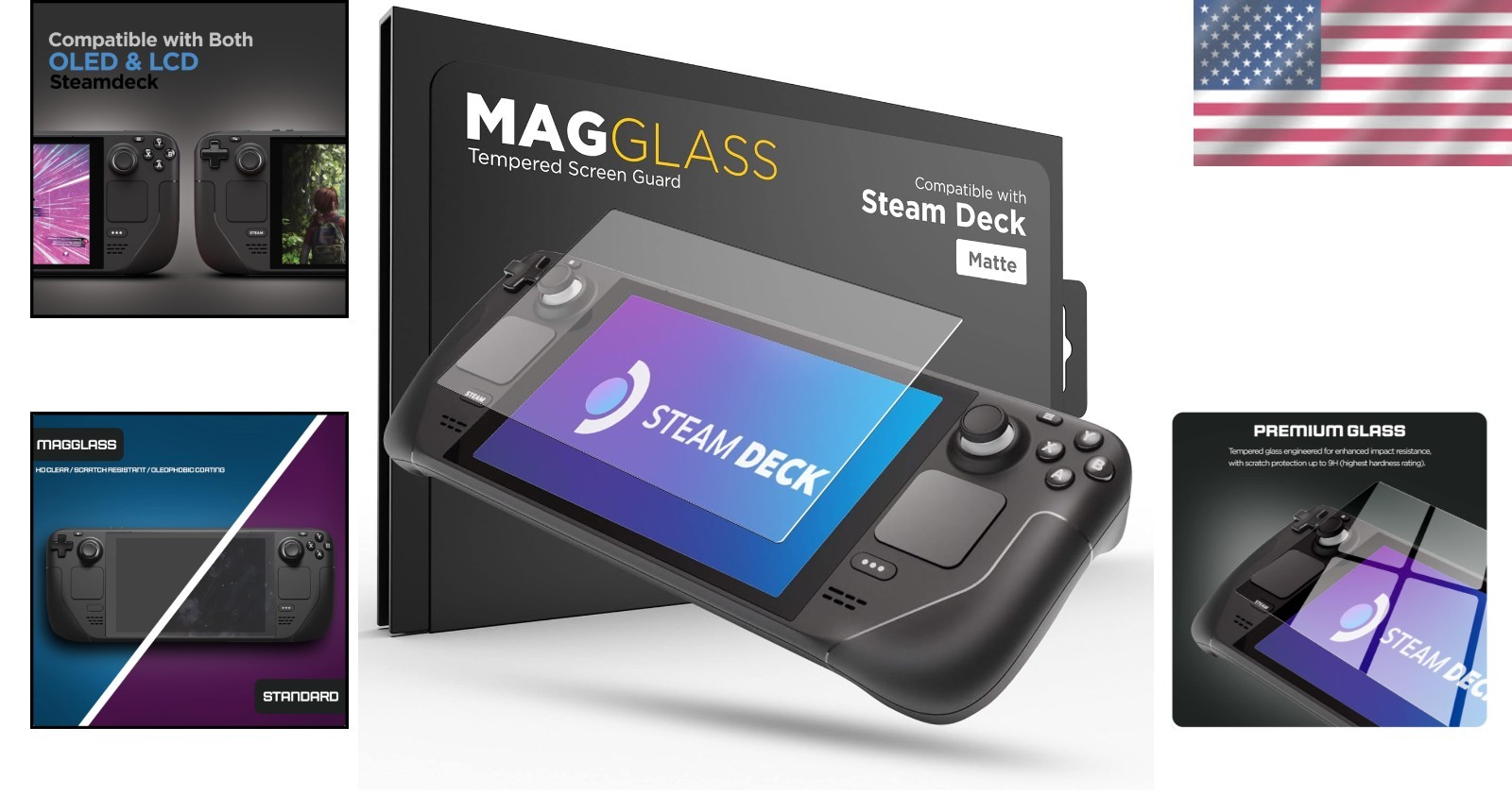 Matte Tempered Glass Protector for 7″ Screen – Anti-Glare