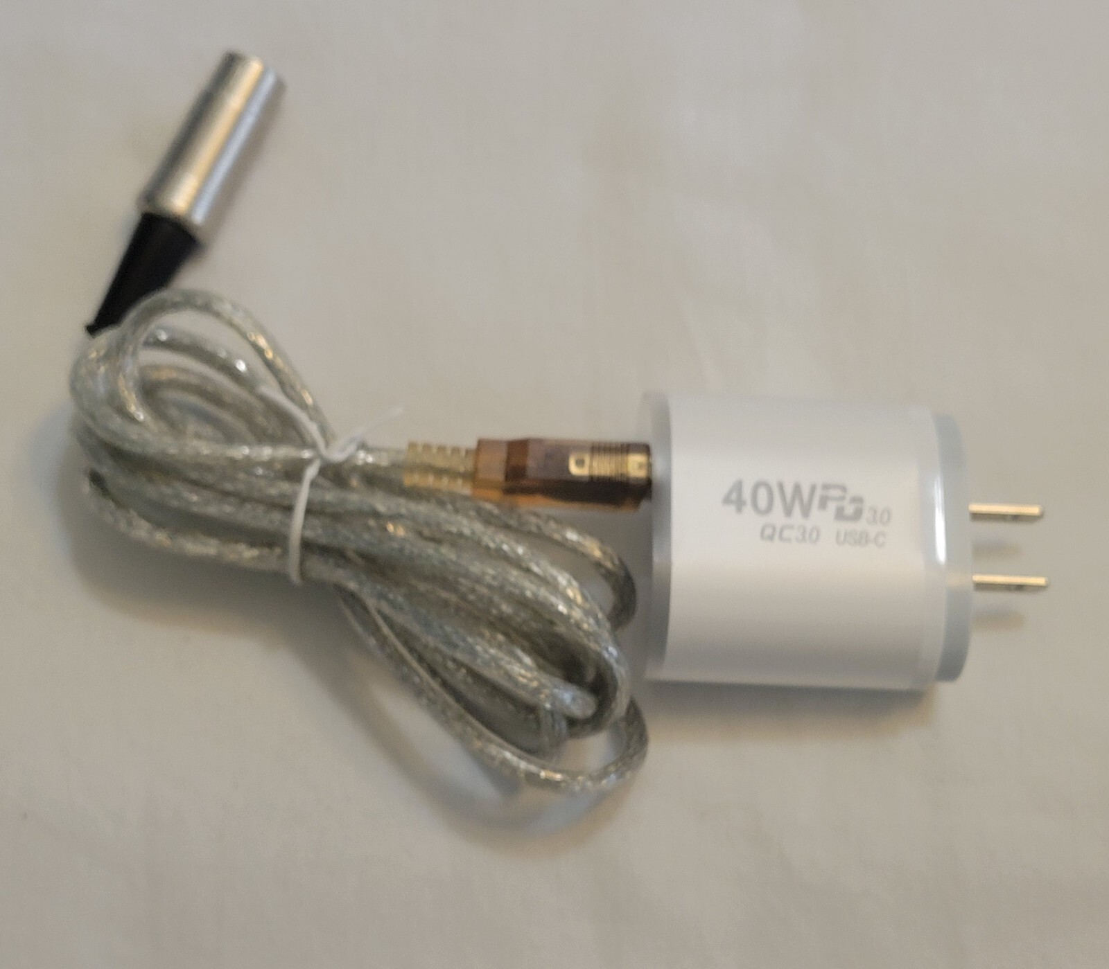 Atari USB Power Cable for 600XL, 800XL, 65 XE AND 130 XE – approx 6 ft