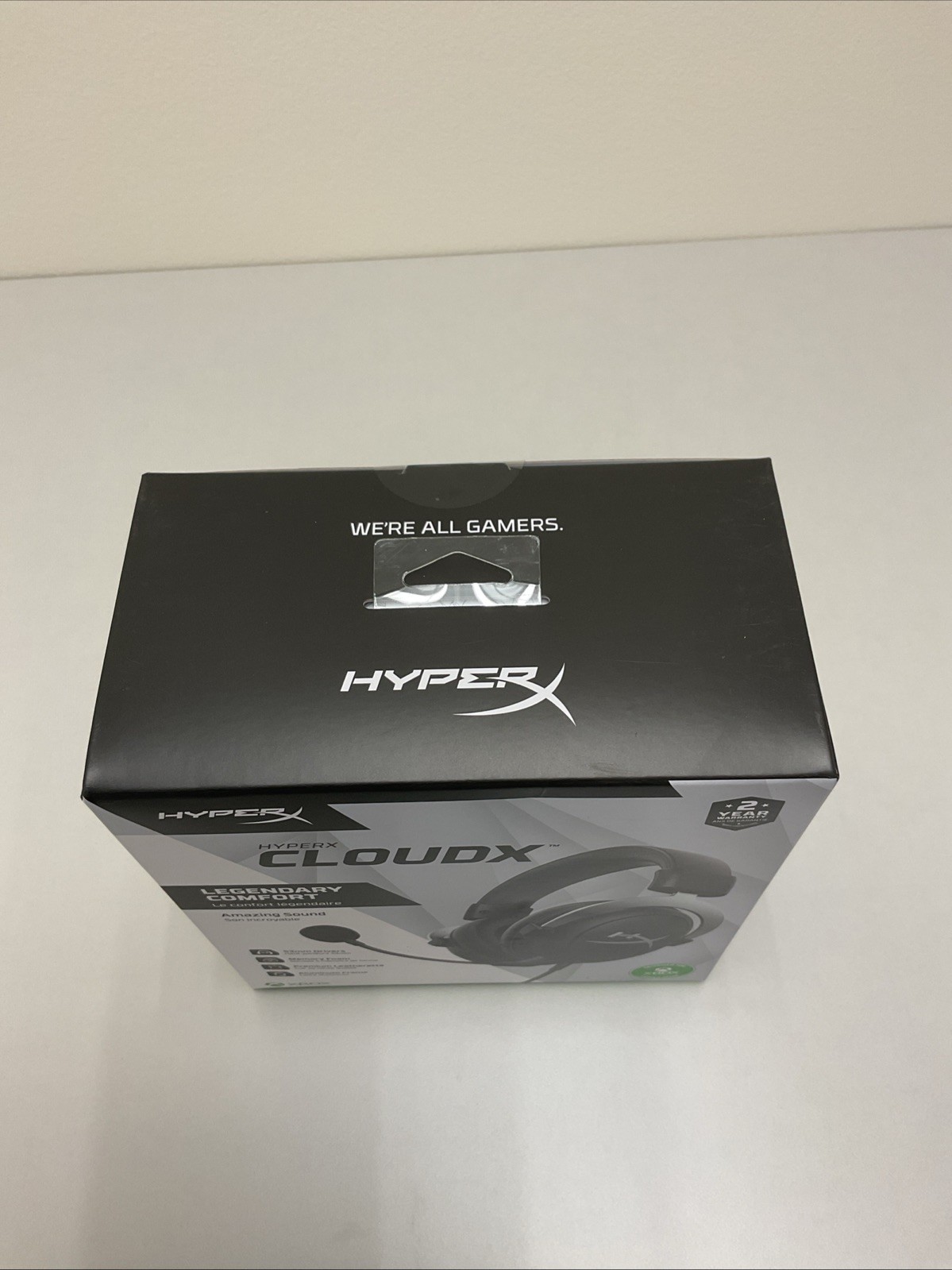 Hyper CloudX Gaming Headset (Black-Silver) – Xbox T34-23