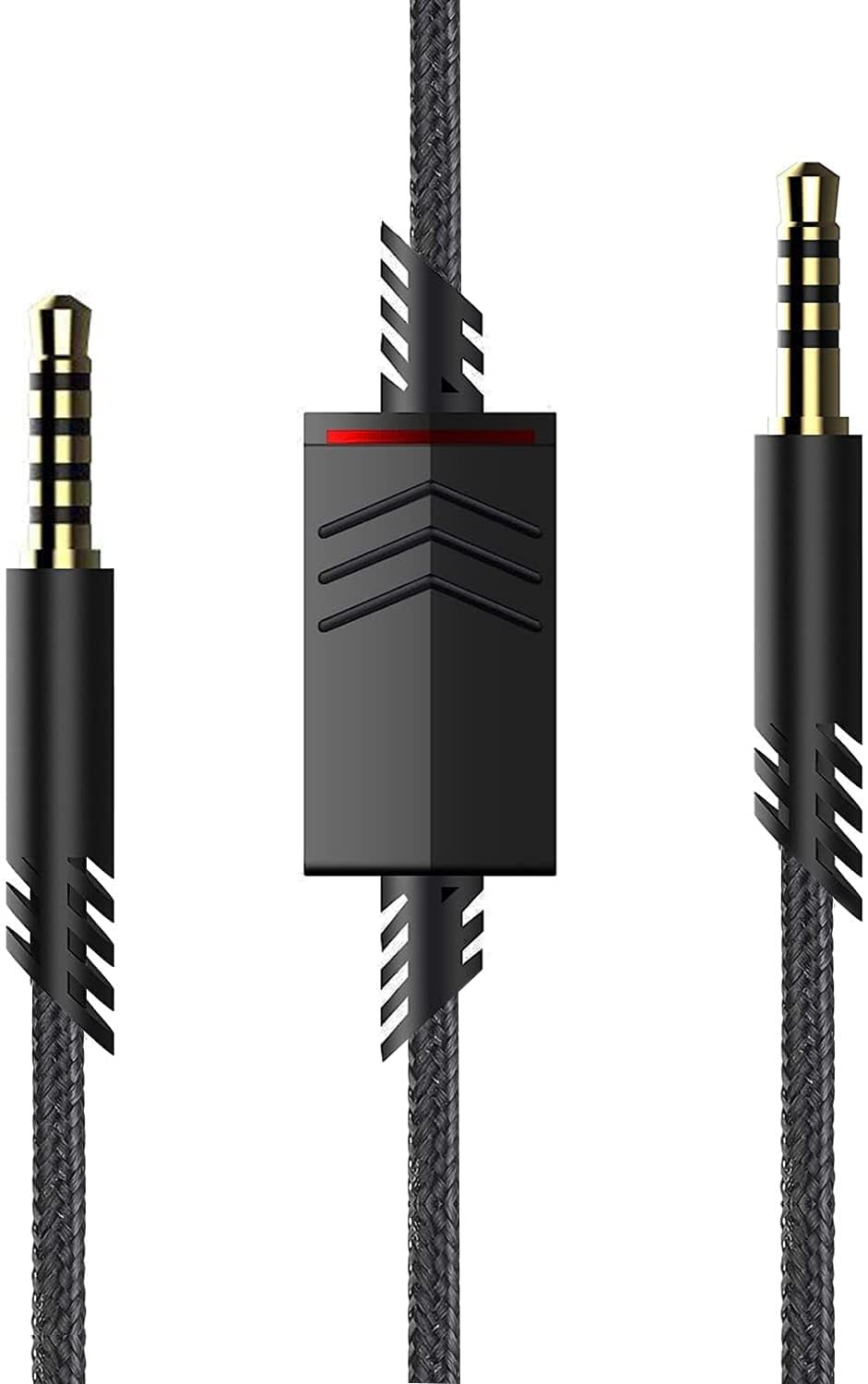 LecLooc Replacement A40 Cord Compatible with Astro Headset, Inline Mute Black