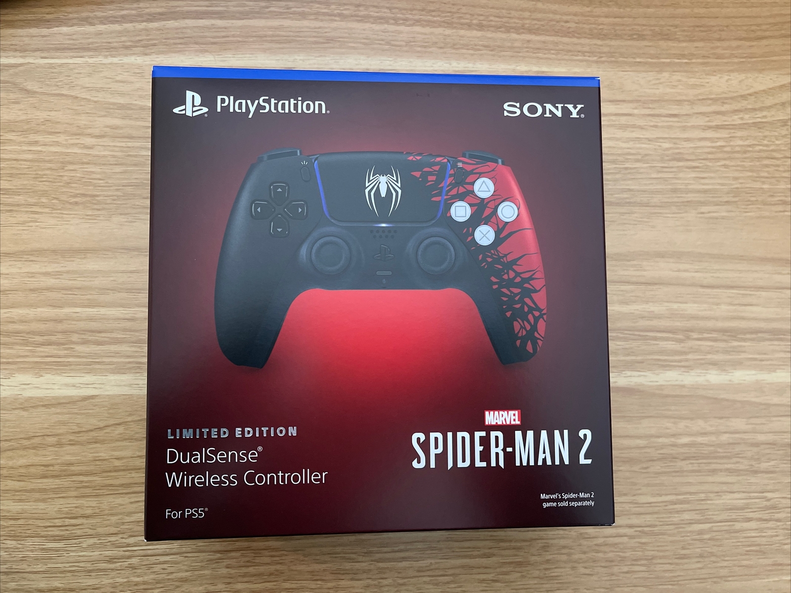 PlayStation 5 DualSense Wireless Controller Marvel’s Spider-Man 2 Edition PS5
