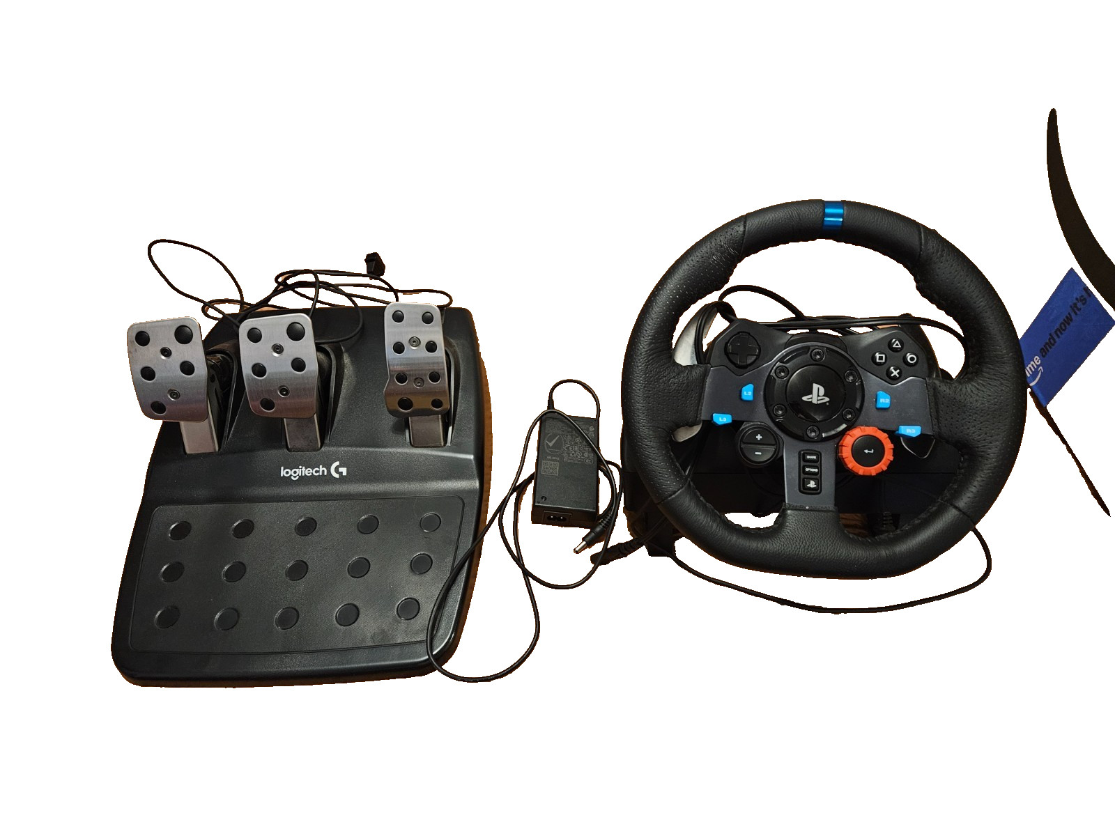 Logitech G29 Driving Force Racing Wheel – Bundle with Button Box, LCD Display