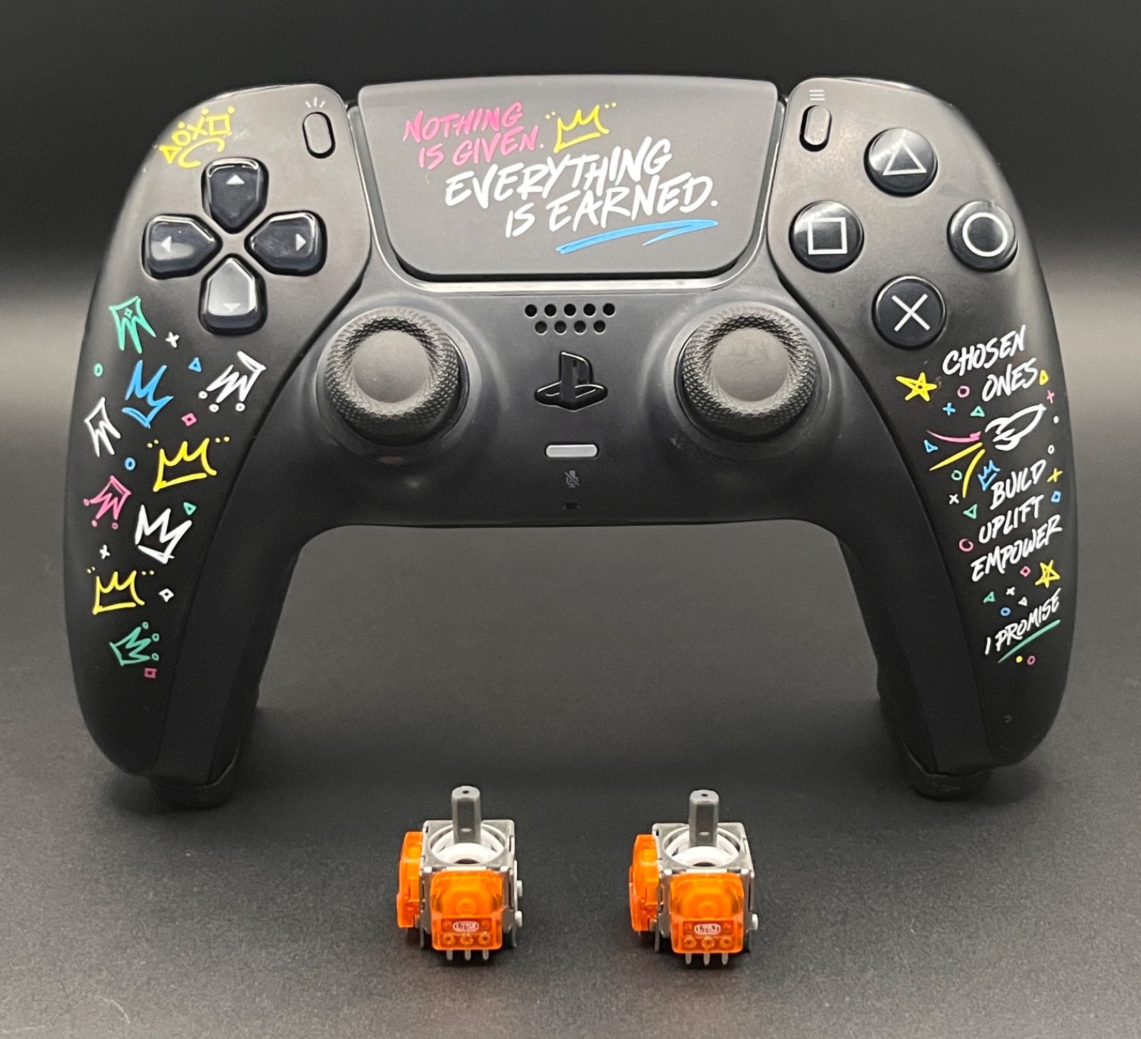 LeBron James PS5 DualSense Controller With TMR Hall Effect Joysticks No Drift