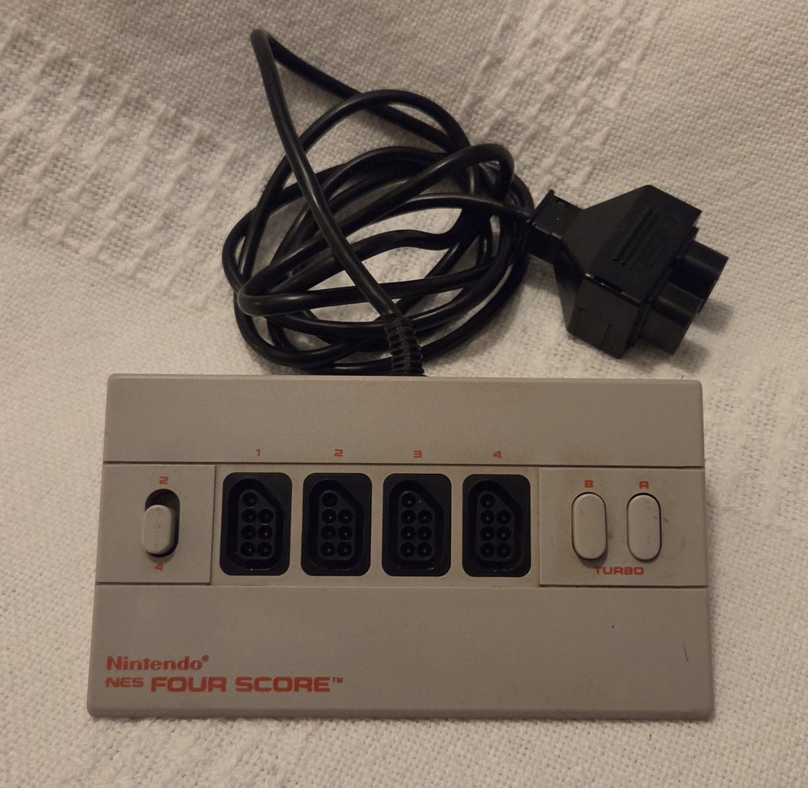 Nintendo NES Four Score Module NES-034A 1990 WORKS