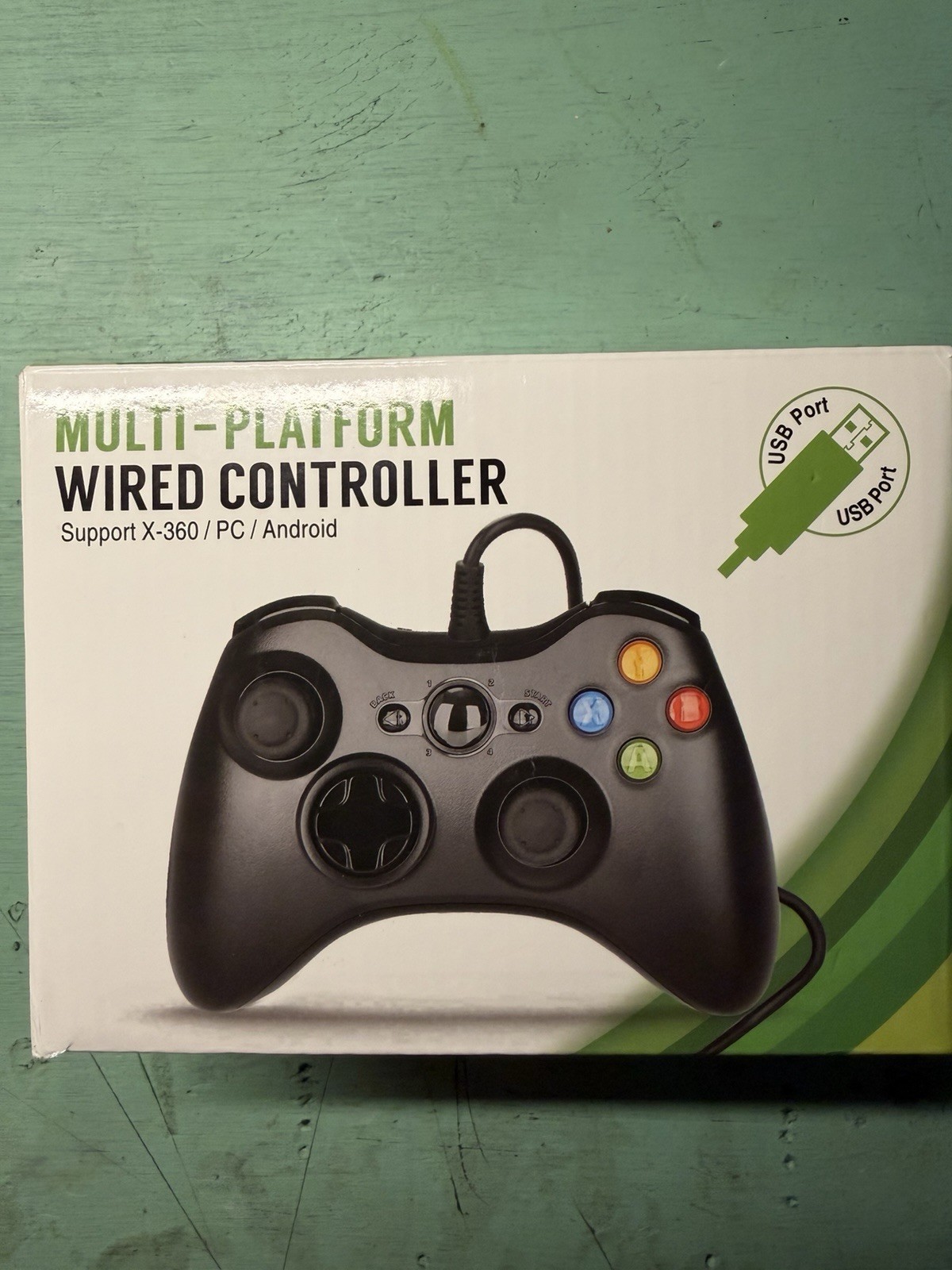 Multi Platform Wired Gaming Controller Great Condition Works