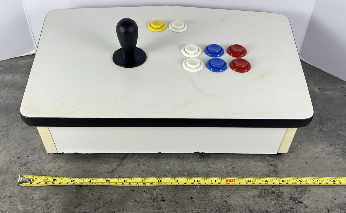 Vtg Custom SNES Arcade Style Fight Stick Controller Action Clean Canvas For Art
