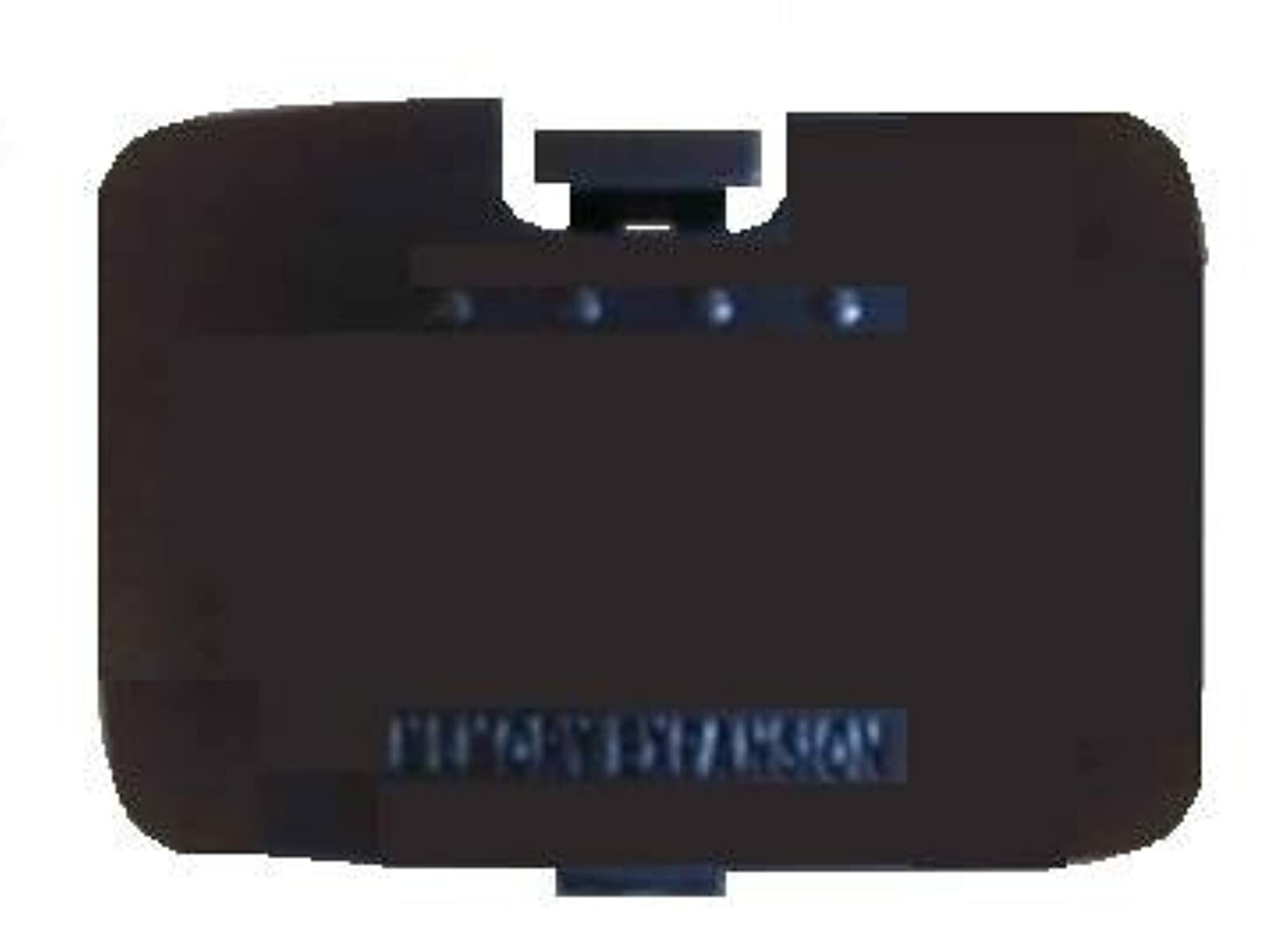 N64 Nintendo OEM 64 Replacement Expansion Jumper Pak Cover Black Very Good 1Z