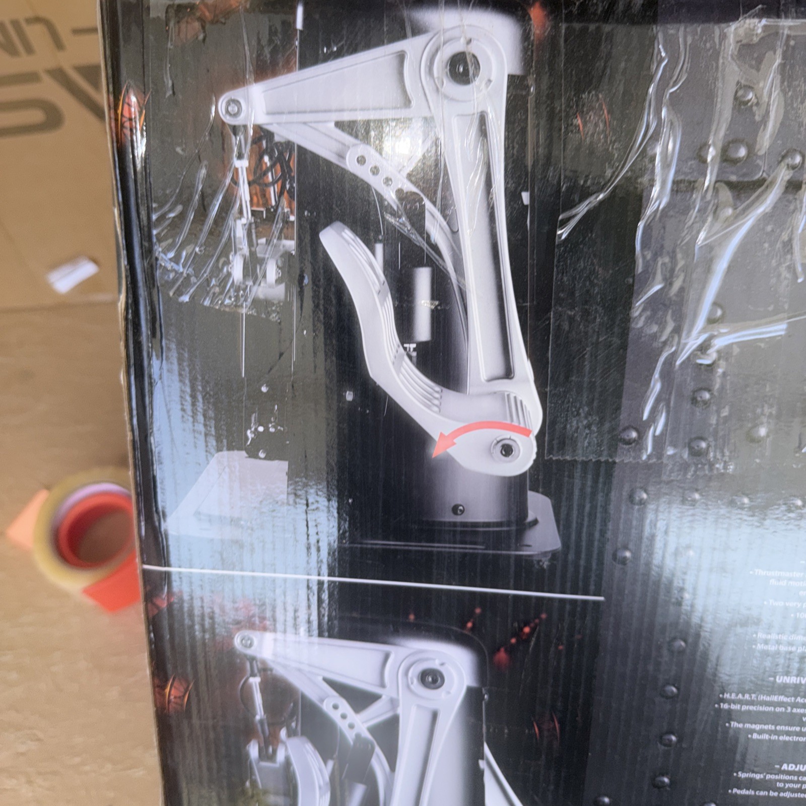 Thrustmaster TPR Pendular Rudder Black/Silver, PC Model #2960809