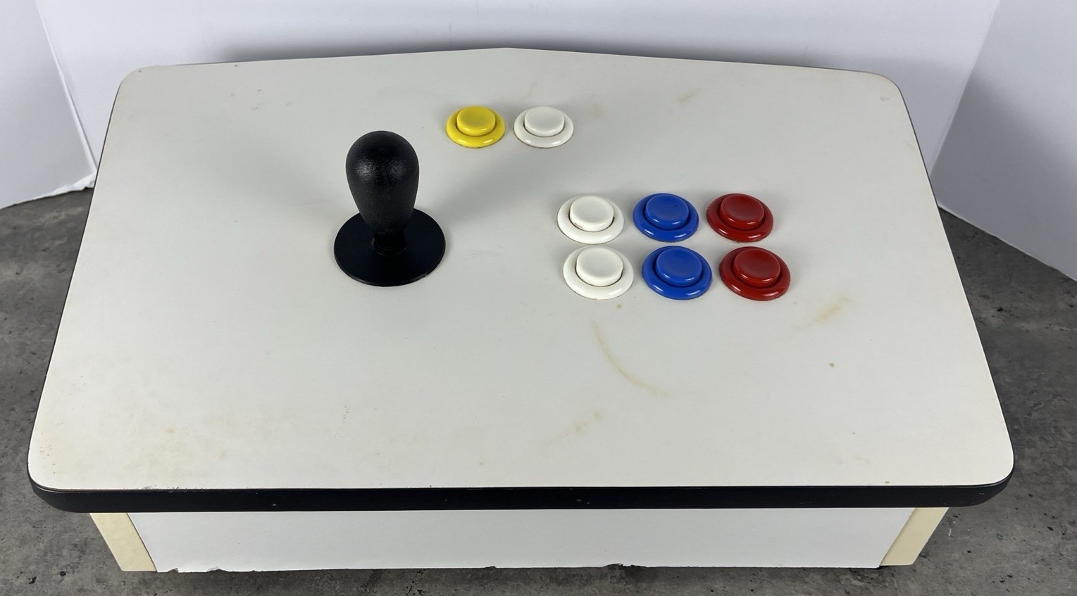 Vtg Custom SNES Arcade Style Fight Stick Controller Action Clean Canvas For Art
