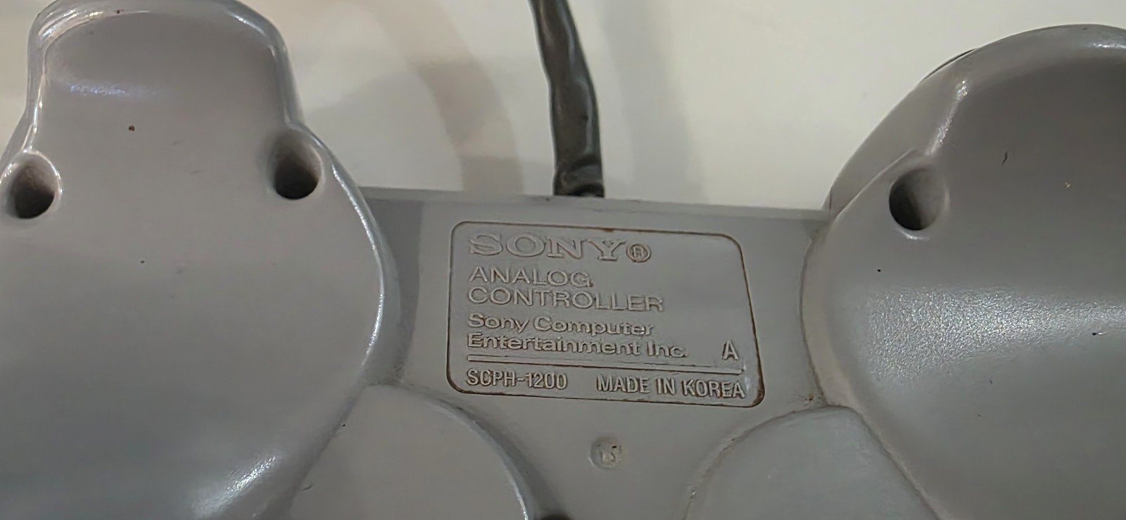 2 pcs Sony PlayStation 2 Dual Shock 2 Satin Silver Analog Controller OEM