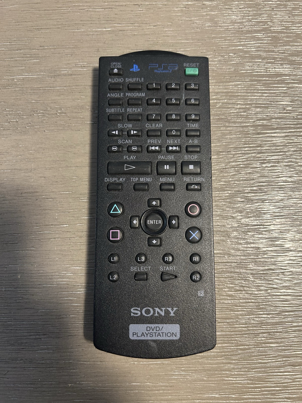 Sony Playstation 2 Infared DVD Remote Controller Kit – Black (untested)