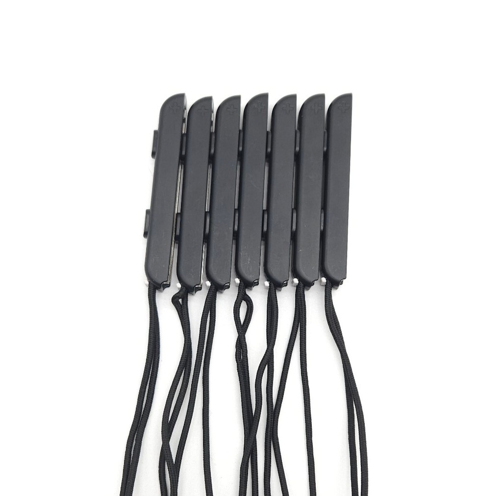 Lot of 7 Genuine OEM Nintendo Switch Joy- Con Wrist Straps Black Part HAC-014