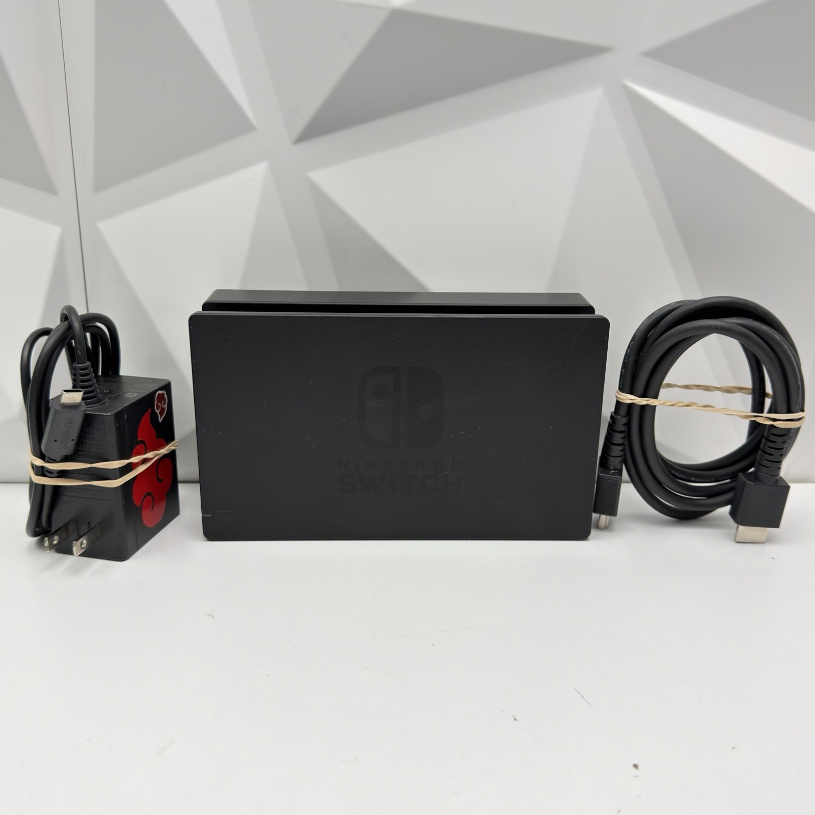 OEM Black Nintendo Switch Charging TV Dock HAC-007 w/ Power Adapter & HDMI Works
