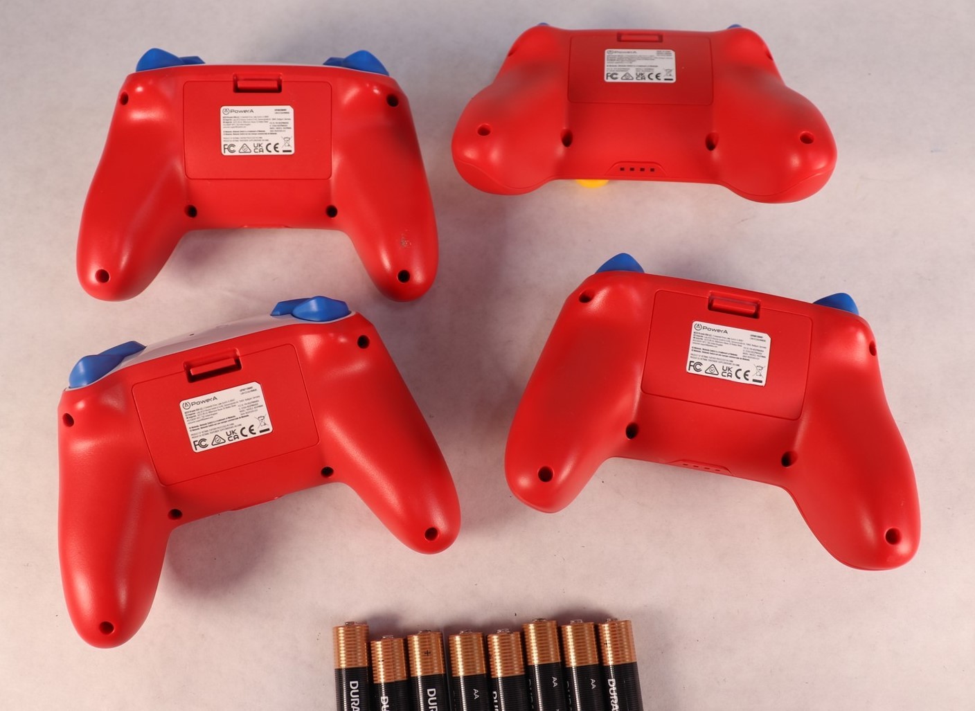 Lot 4 PowerA Wireless Controller for Nintendo Switch Mario Joy NSGPNMAA