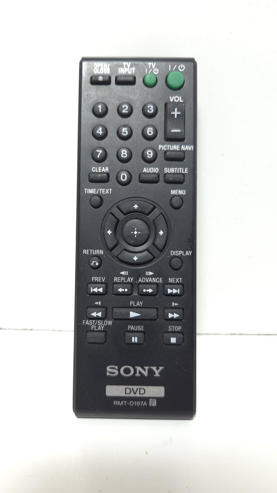 Sony DVD Remote Control RMT-D197A – Universal Compatibility