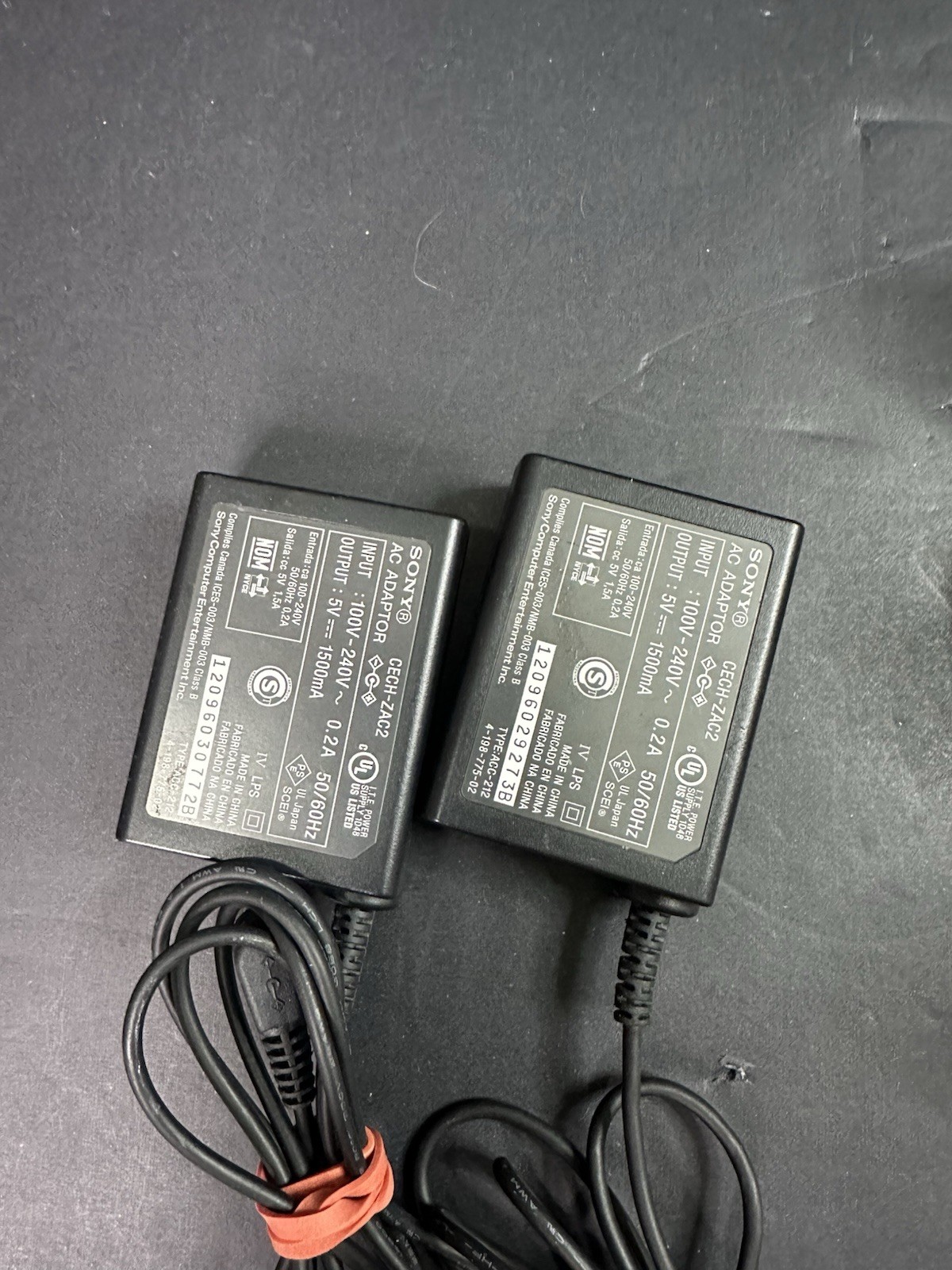 Sony CECH-ZDC1U PS3 Charging Station Lot Of 2 No Clips Or Wall Plugs