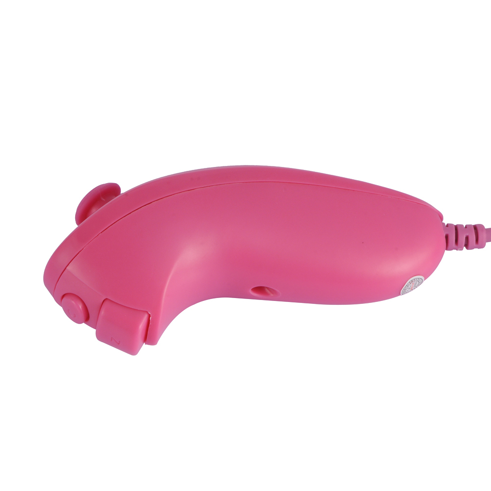 2 X Built in Motion Plus Pink Remote Controller+Nunchuck For Wii&Wii U Console