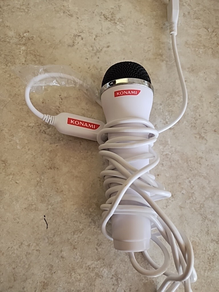 Logitech Konami Microphone With USB Connection