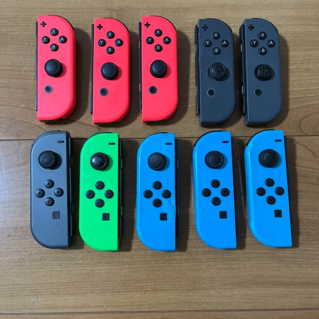 Junk Nintendo Switch Joy-Con Controller Random Colors for Parts Lot of 12