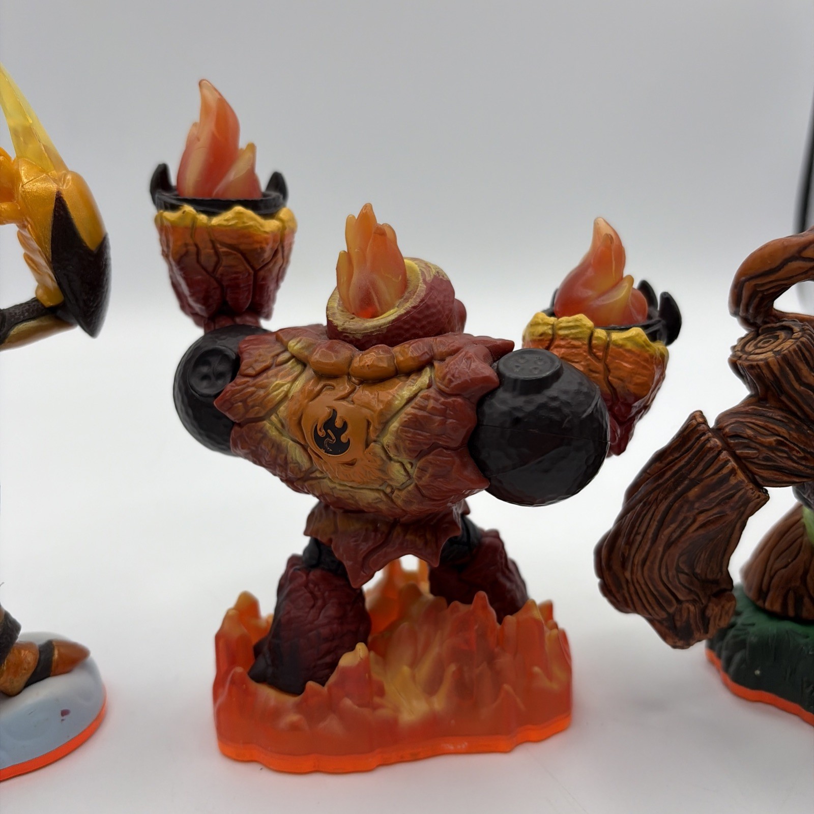 2012 Activision Skylanders Giants Tree Rex Orange Base Eye Brawl Swarm Hot Lava