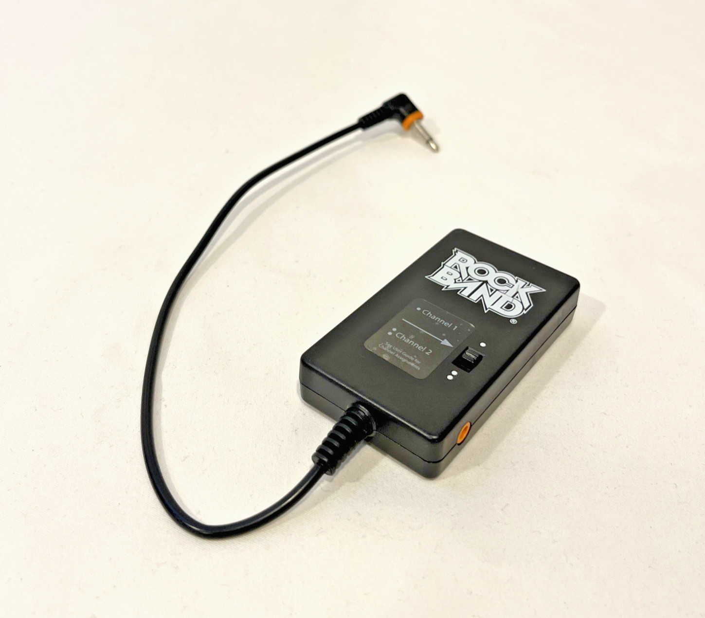 ROCK BAND DOUBLE BASS DRUM PEDAL 2-CHANNEL SPLITTER ADAPTER PS2 PS3 WII XBOX 360