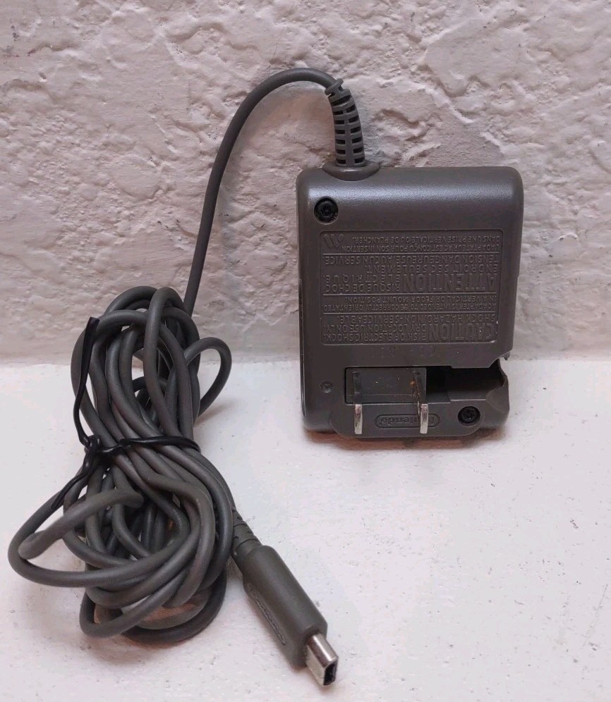 Nintendo DS Lite AC Adapter Charger USG-002 (USA) – Used, Tested, OEM