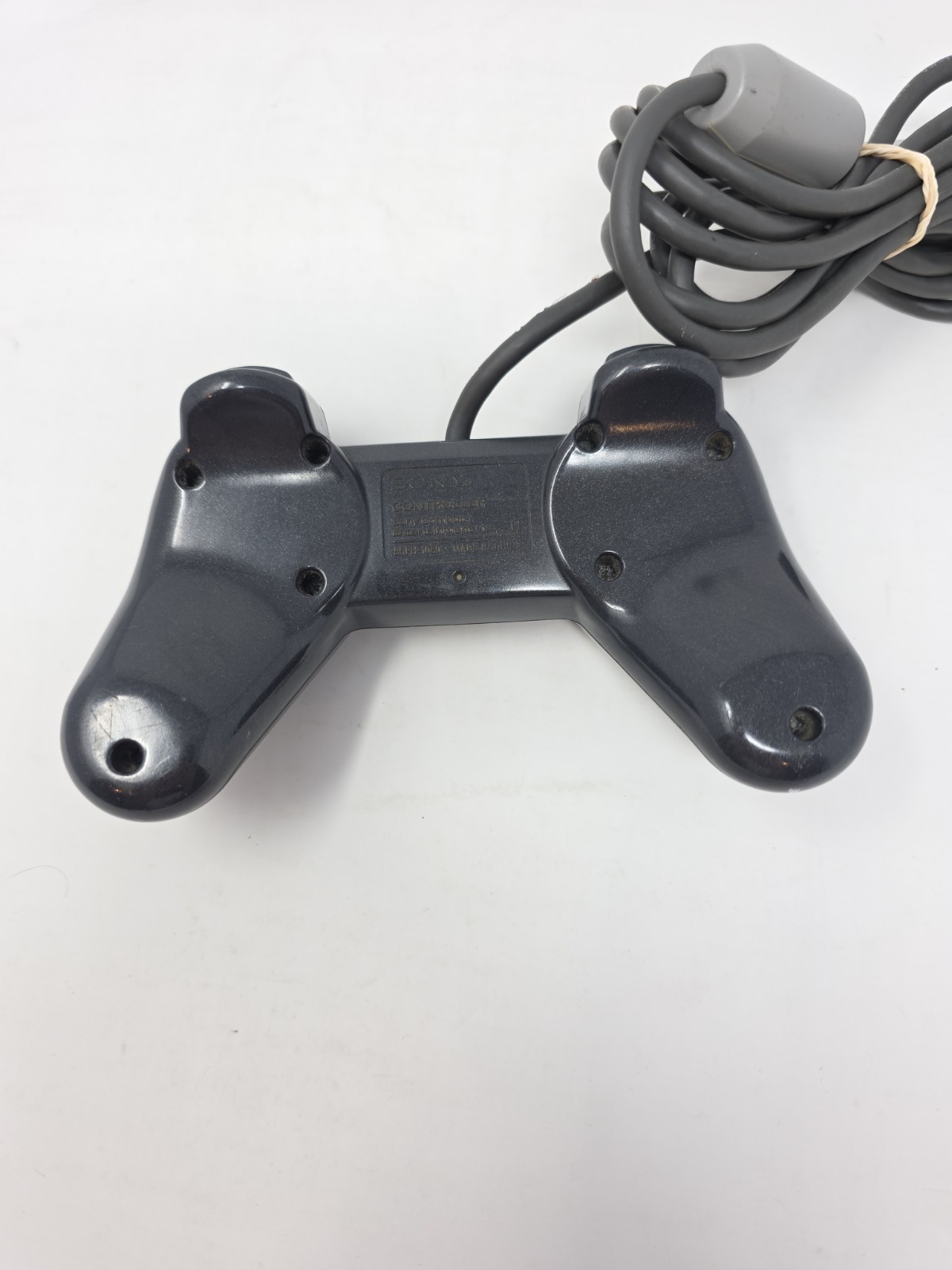 Sony PlayStation PS1 Official OEM Black Controller SCPH-1080 Tested