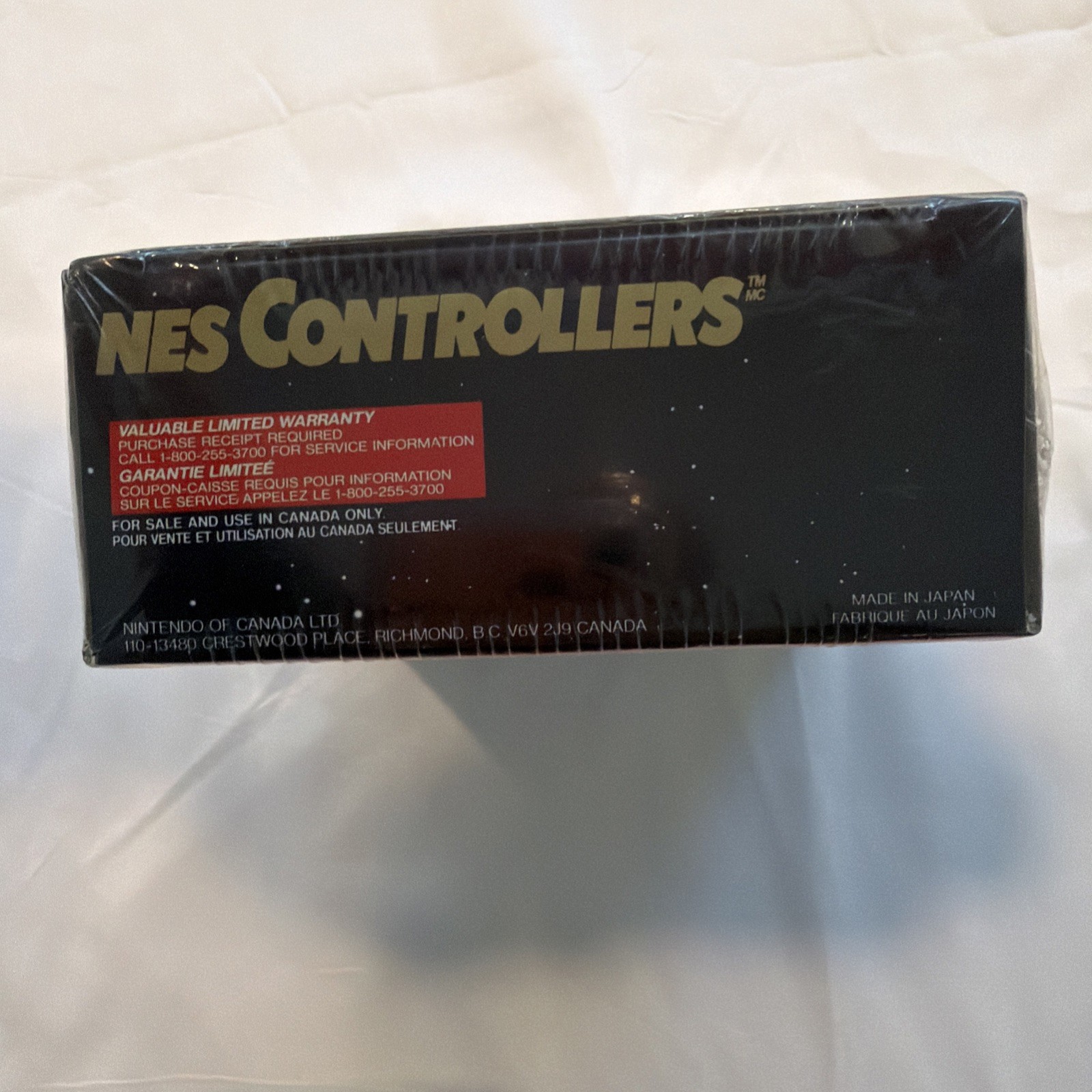 Official Nintendo NES OEM Controllers 1990 Brand New Factory Sealed
