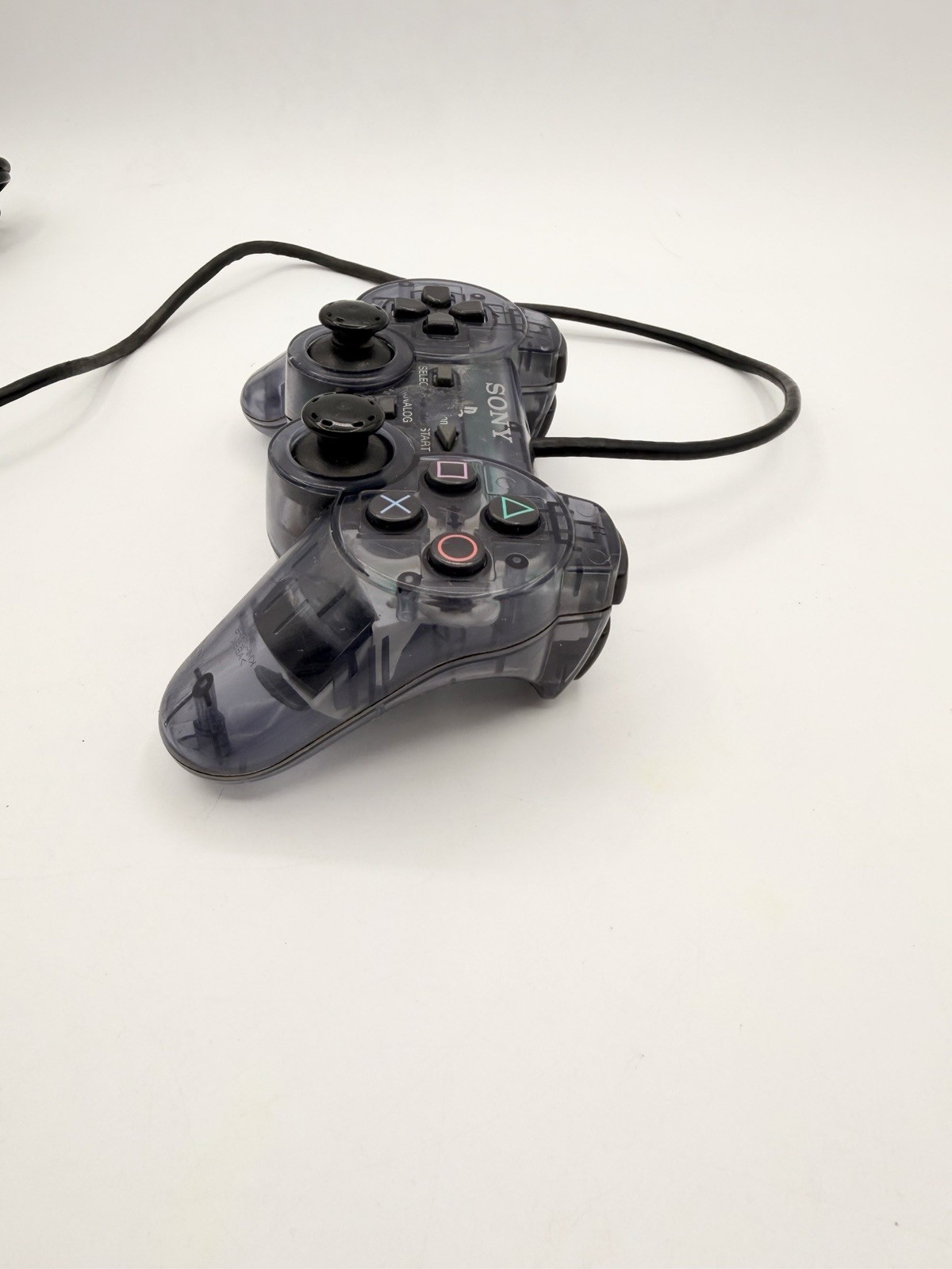 Playstation 2 PS2 Smoke Clear Grey Dual Shock 2 Controller SCPH-10010