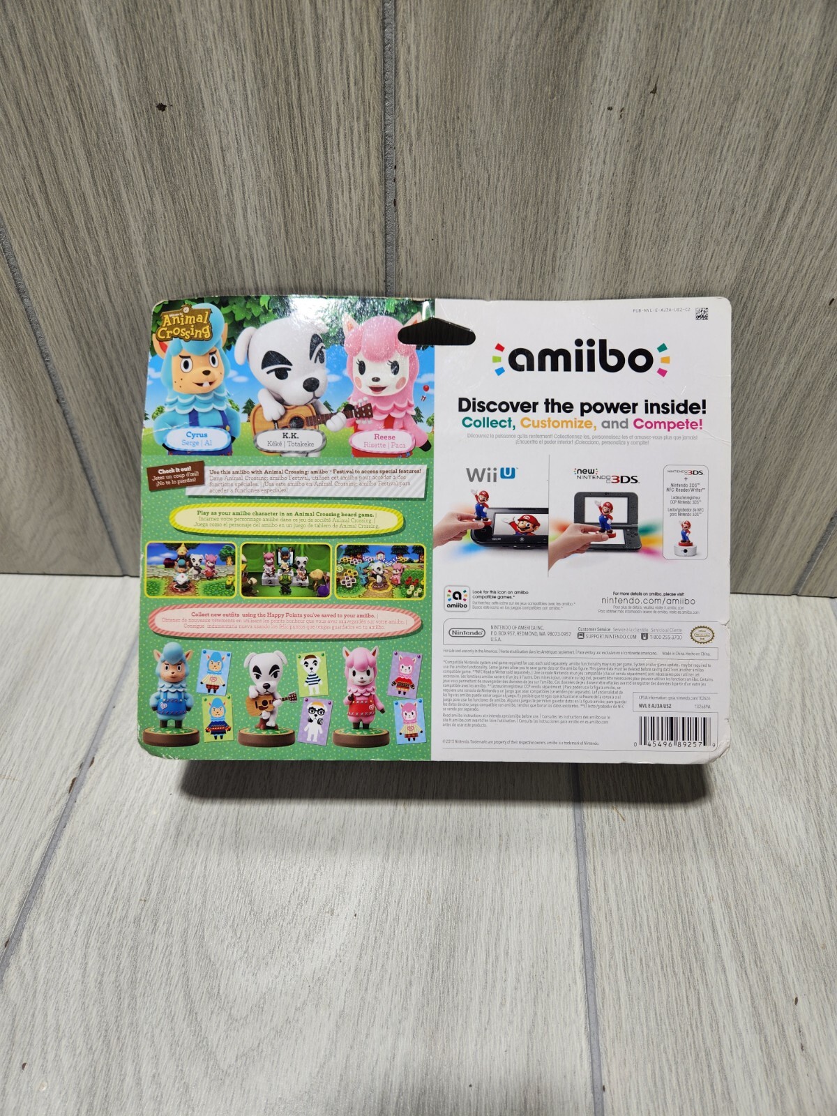 Amiibo – Animal Crossing Triple Pack Totakeke, Lisa and Kaizo *Japan Import