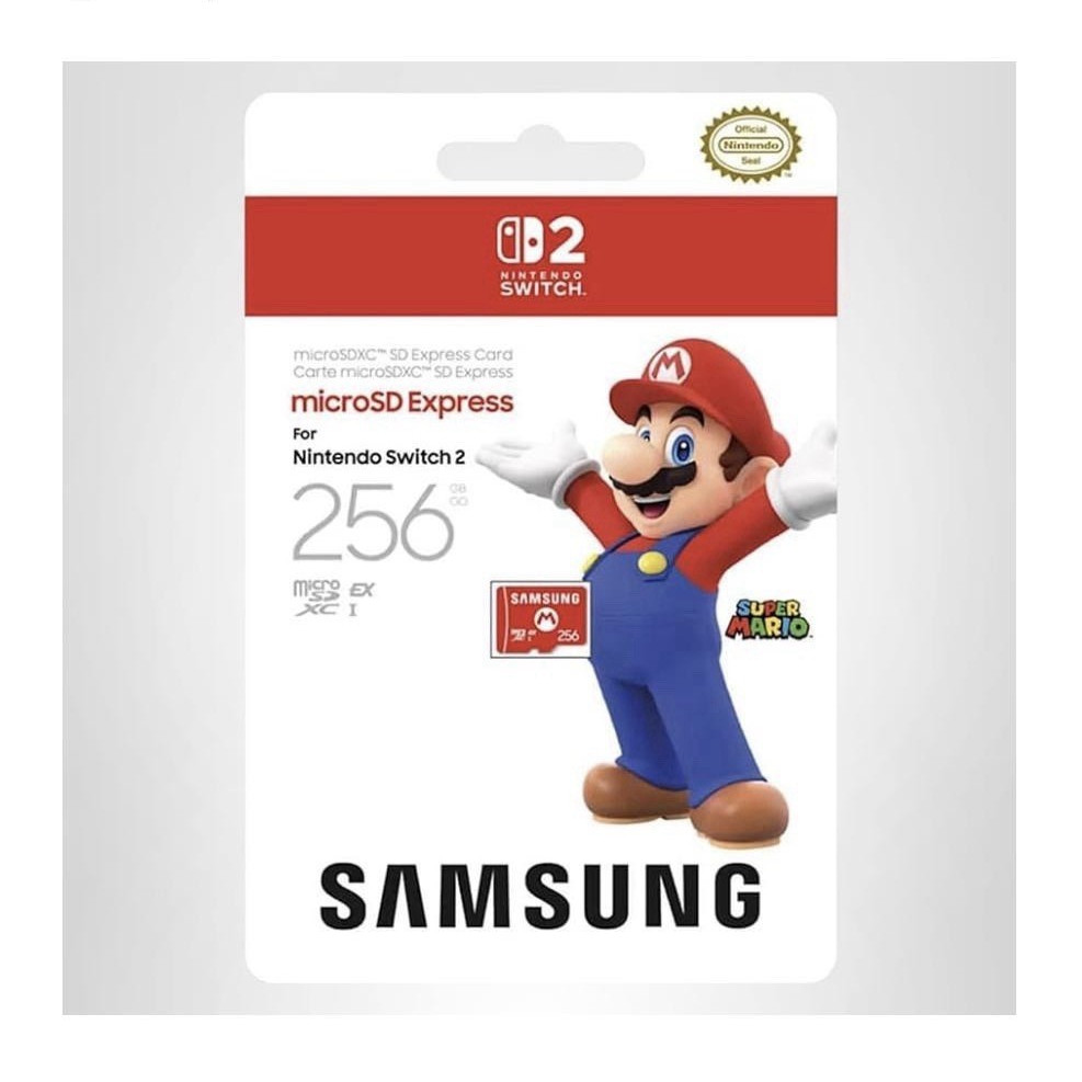 Samsung 256GB microSDXC SD Express Card for Nintendo Switch 2